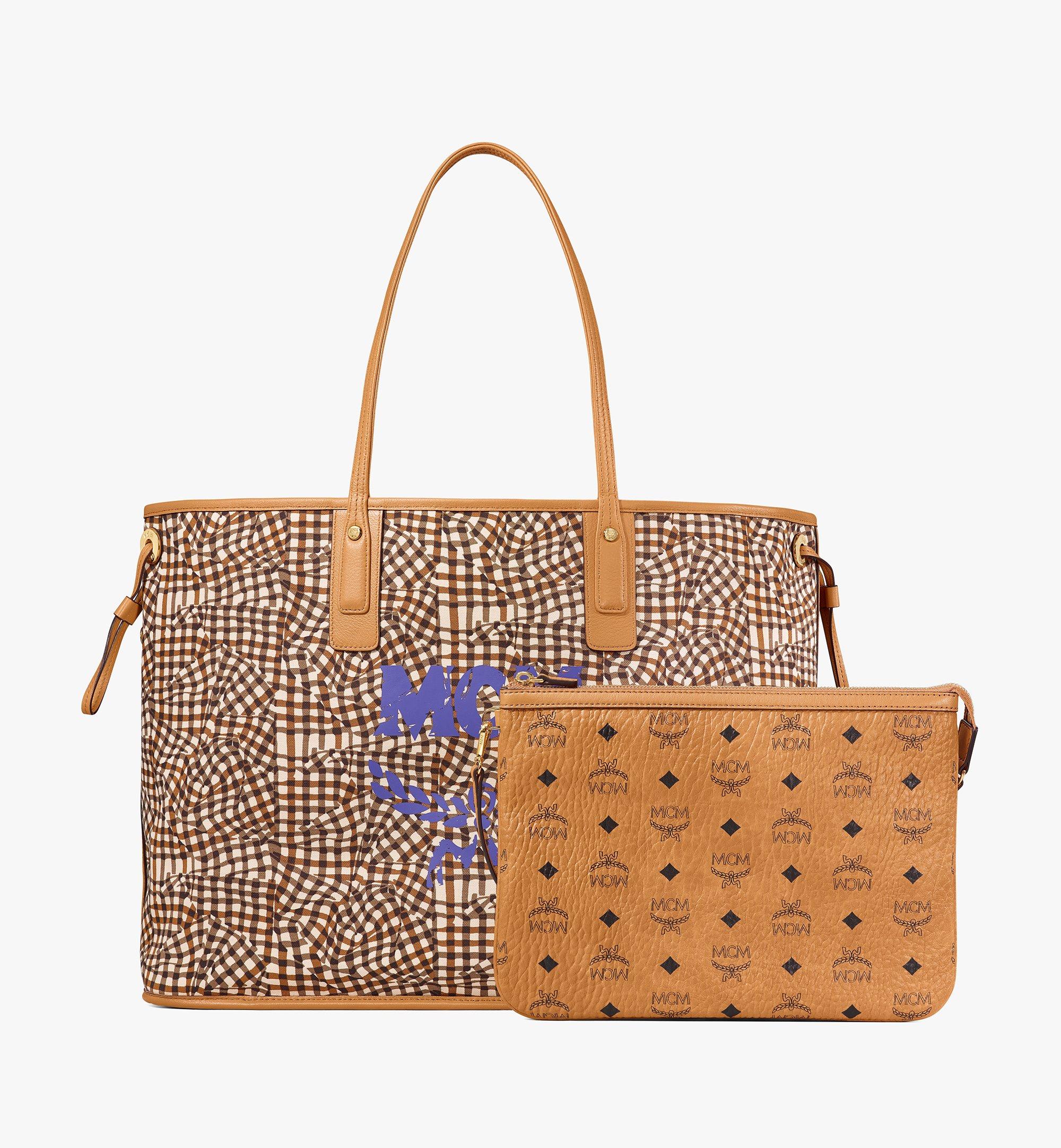 mcm reversible tote