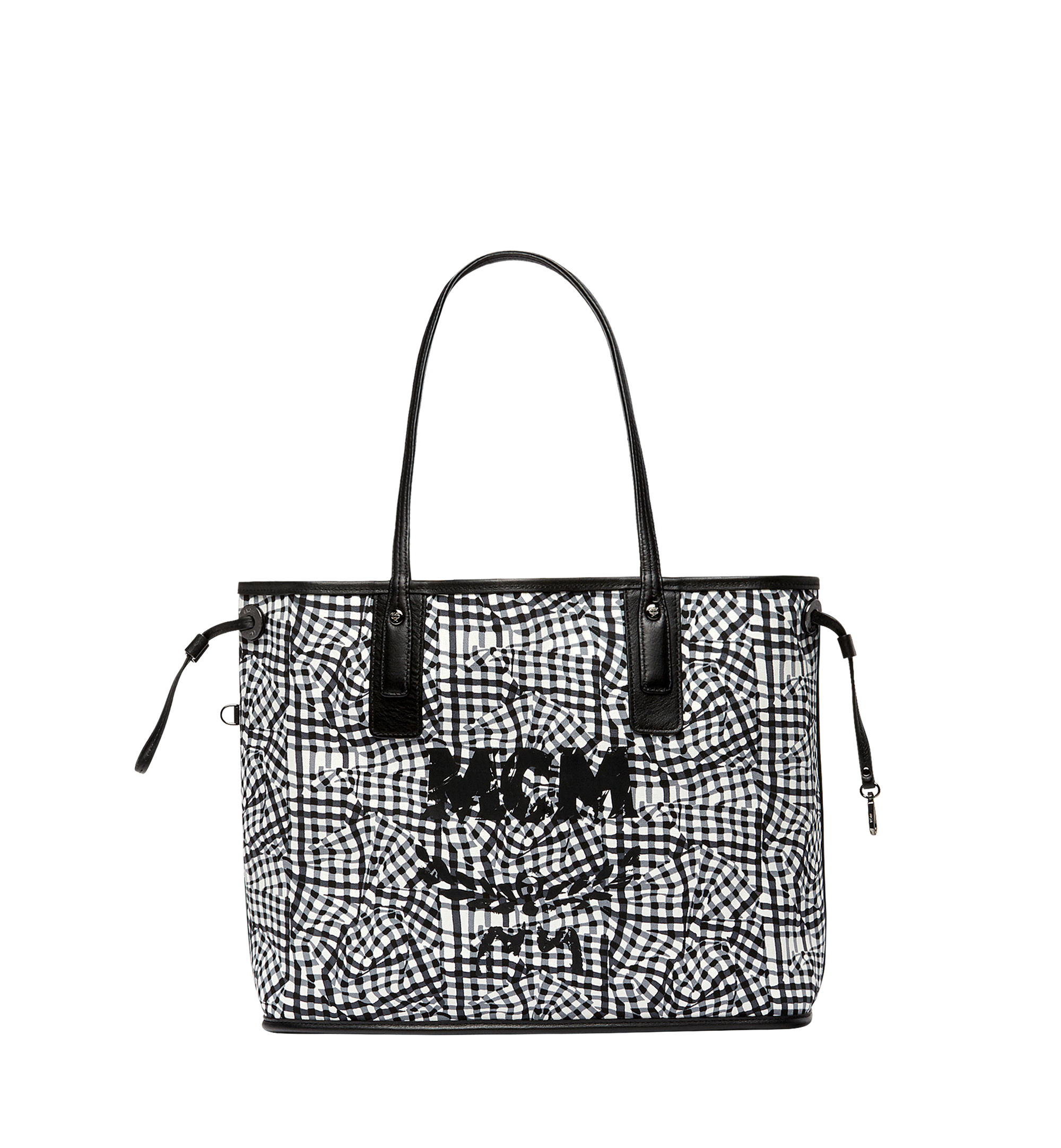 MCM Reversible Liz Shopper in Visetos Black MWP7AVI22BK001 Alternate View 5