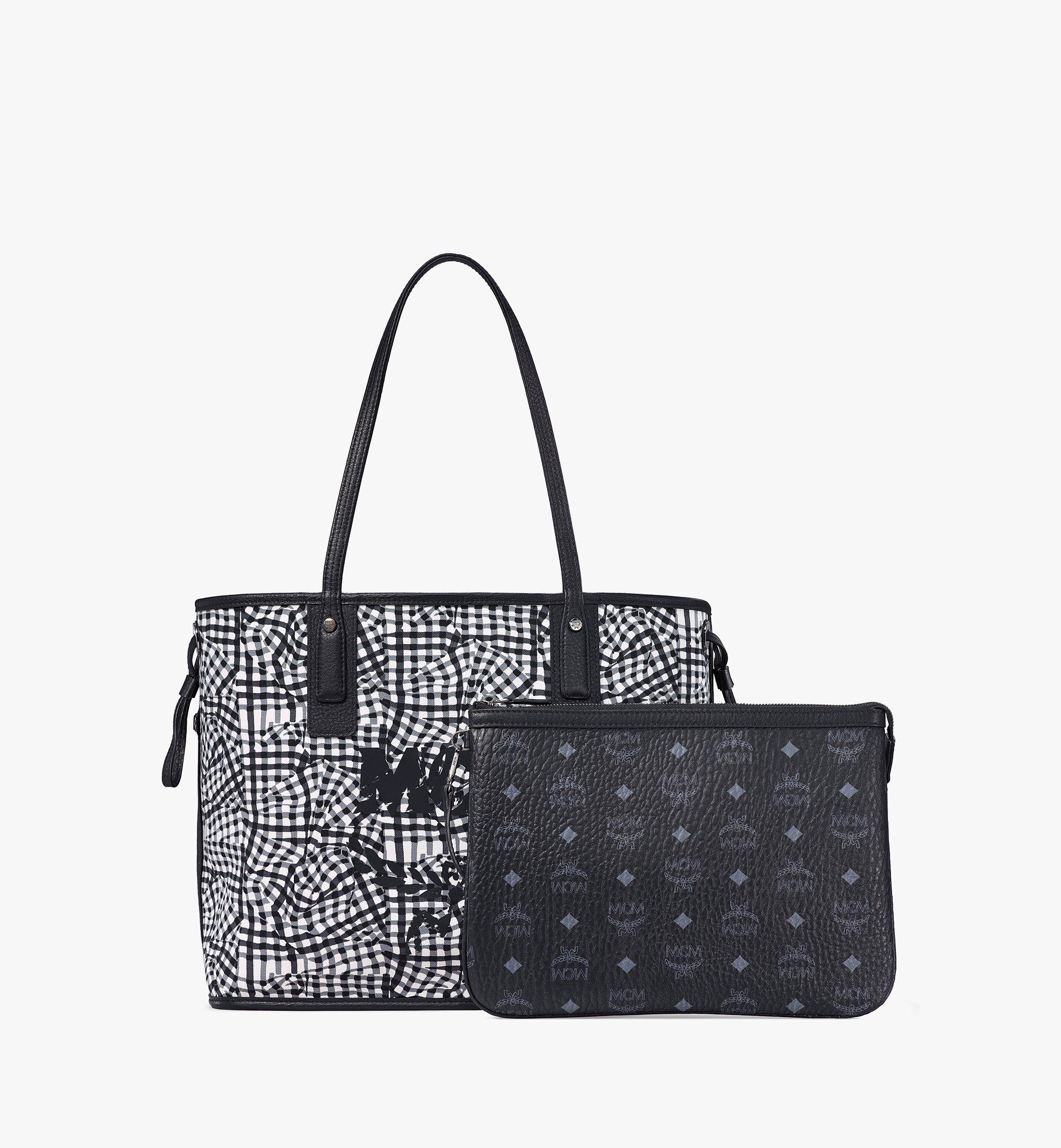 Mcm black reversible tote hotsell