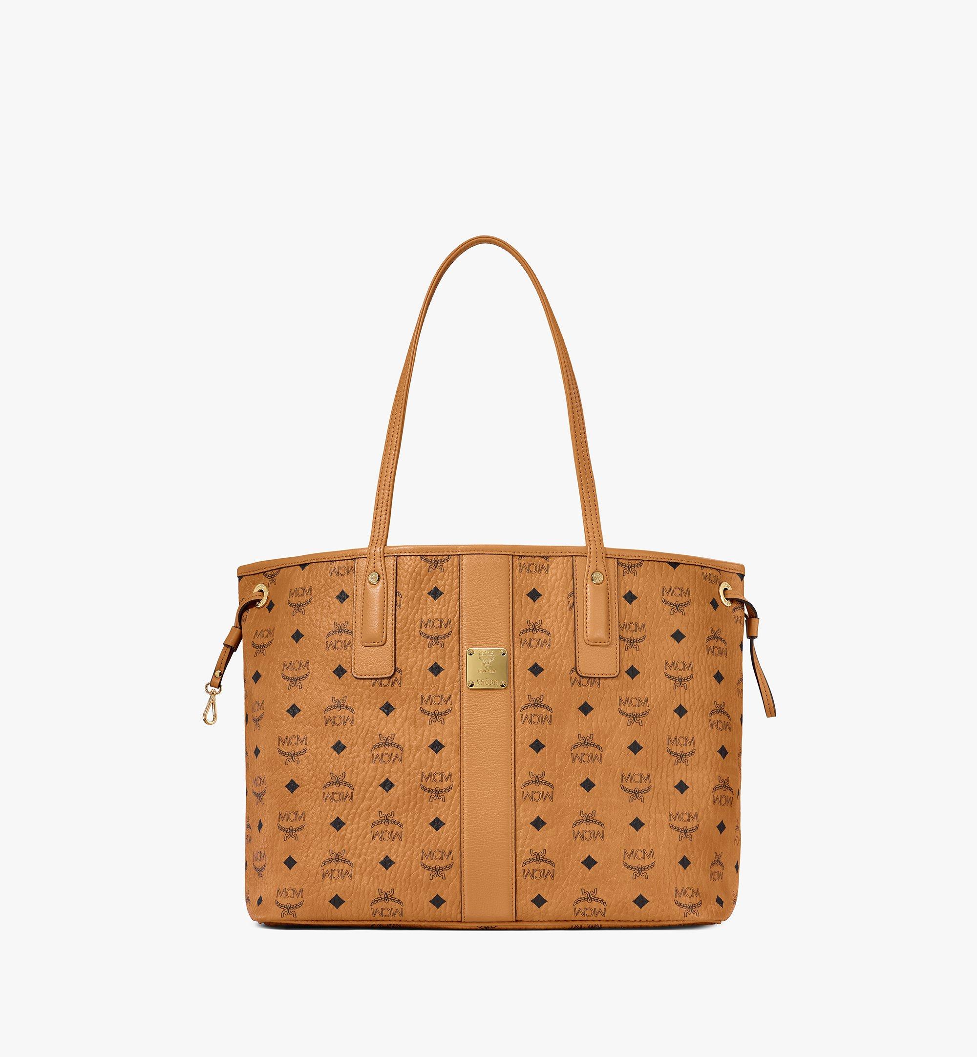 MCM Liz Wendeshopper in Visetos Cognac MWP7AVI22CO001 Noch mehr sehen 1