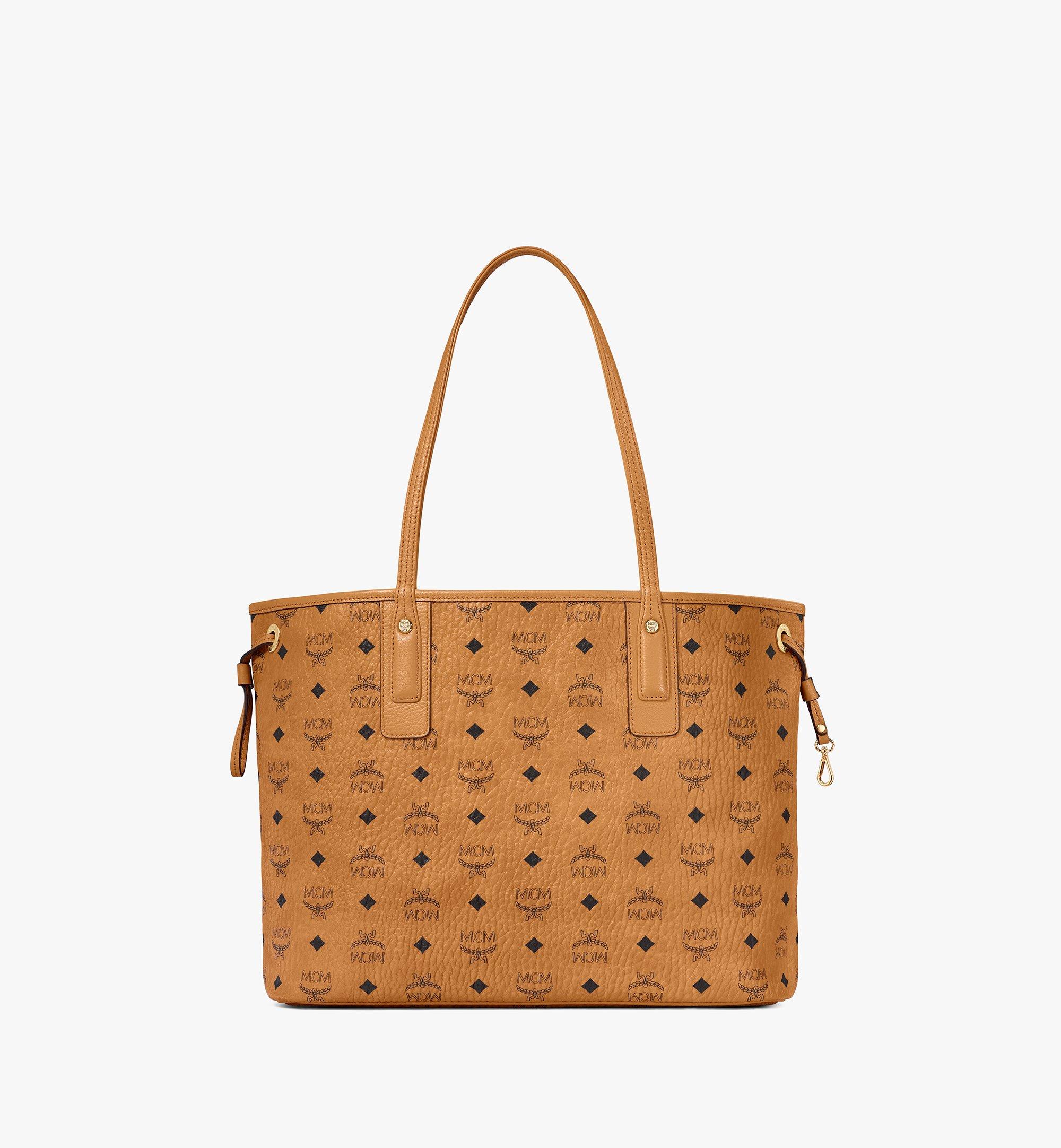 MCM Liz Wendeshopper in Visetos Cognac MWP7AVI22CO001 Noch mehr sehen 3