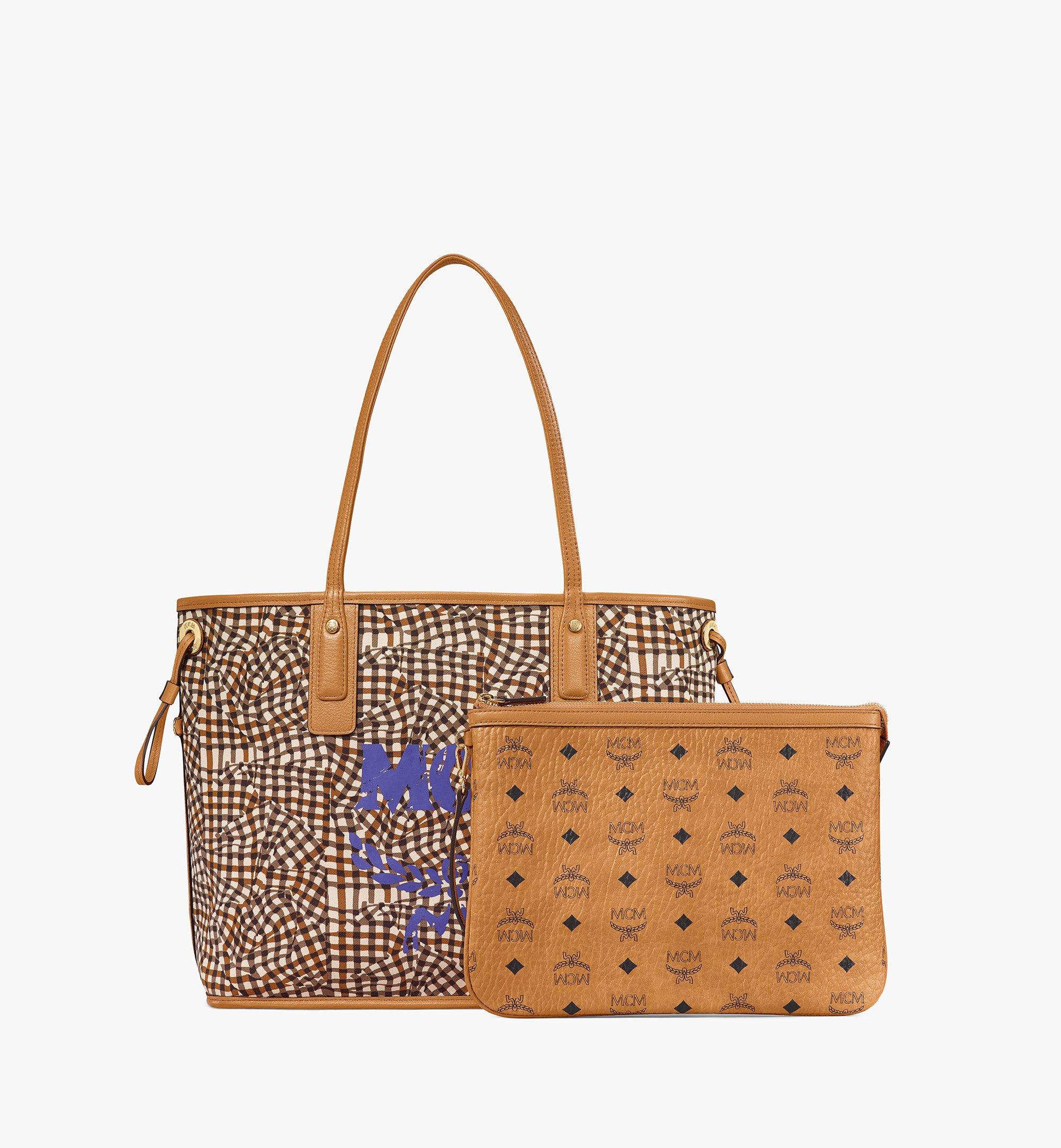 MCM Liz Wendeshopper in Visetos Cognac MWP7AVI22CO001 Noch mehr sehen 4