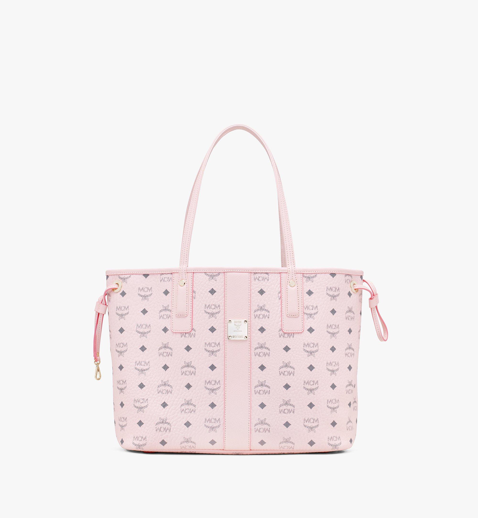 Medium Liz Reversible Shopper in Visetos Pink | MCM ®DE