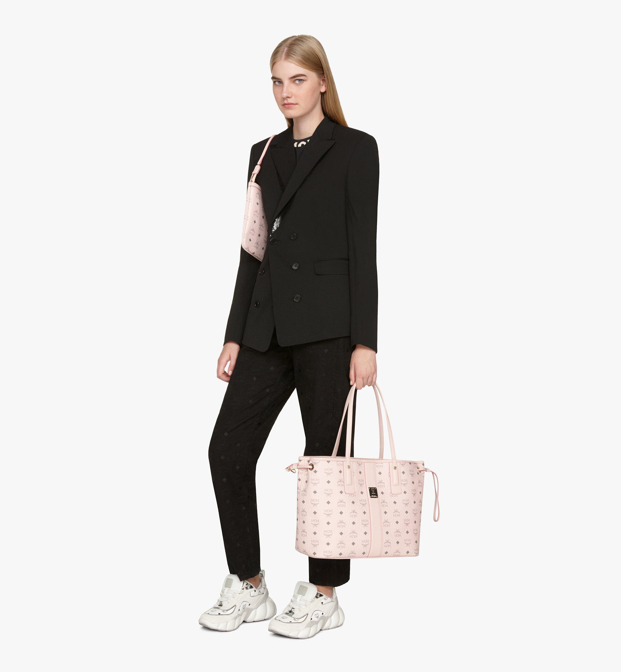 Medium Liz Reversible Shopper in Visetos Pink | MCM ®DE