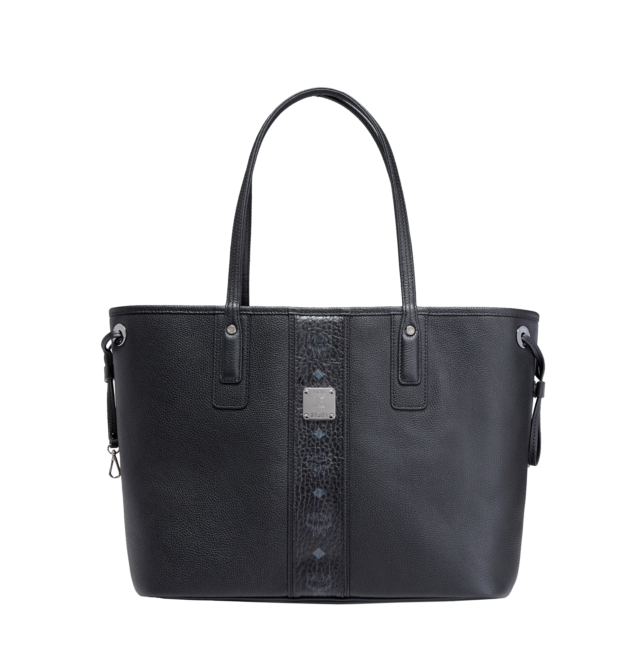MCM Reversible Liz Shopper in Leather Black MWP7AXS60BK001 Alternate View 1