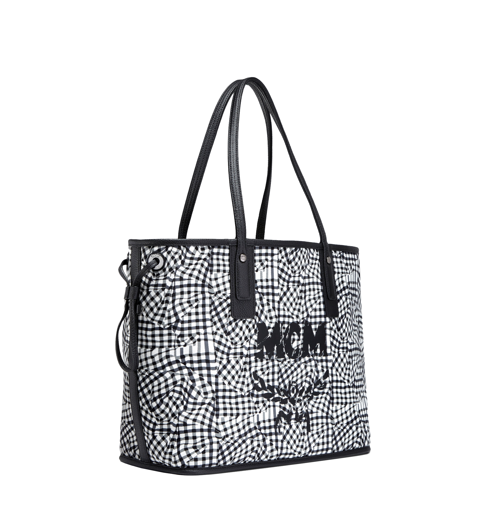 MCM Reversible Liz Shopper in Leather Black MWP7AXS60BK001 Alternate View 5