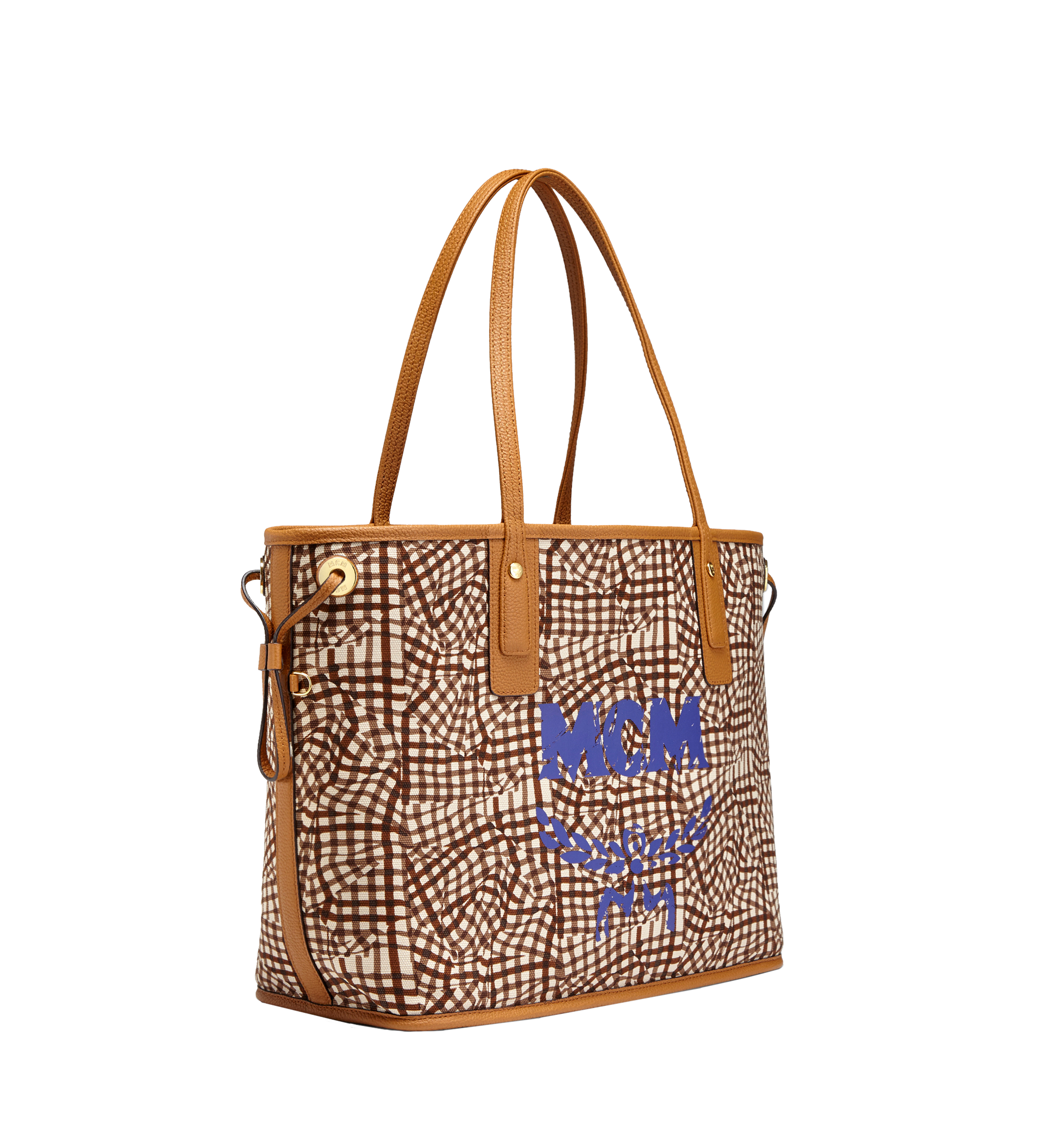 MCM Reversible Liz Shopper in Leather Cognac MWP7AXS60CO001 Alternate View 5