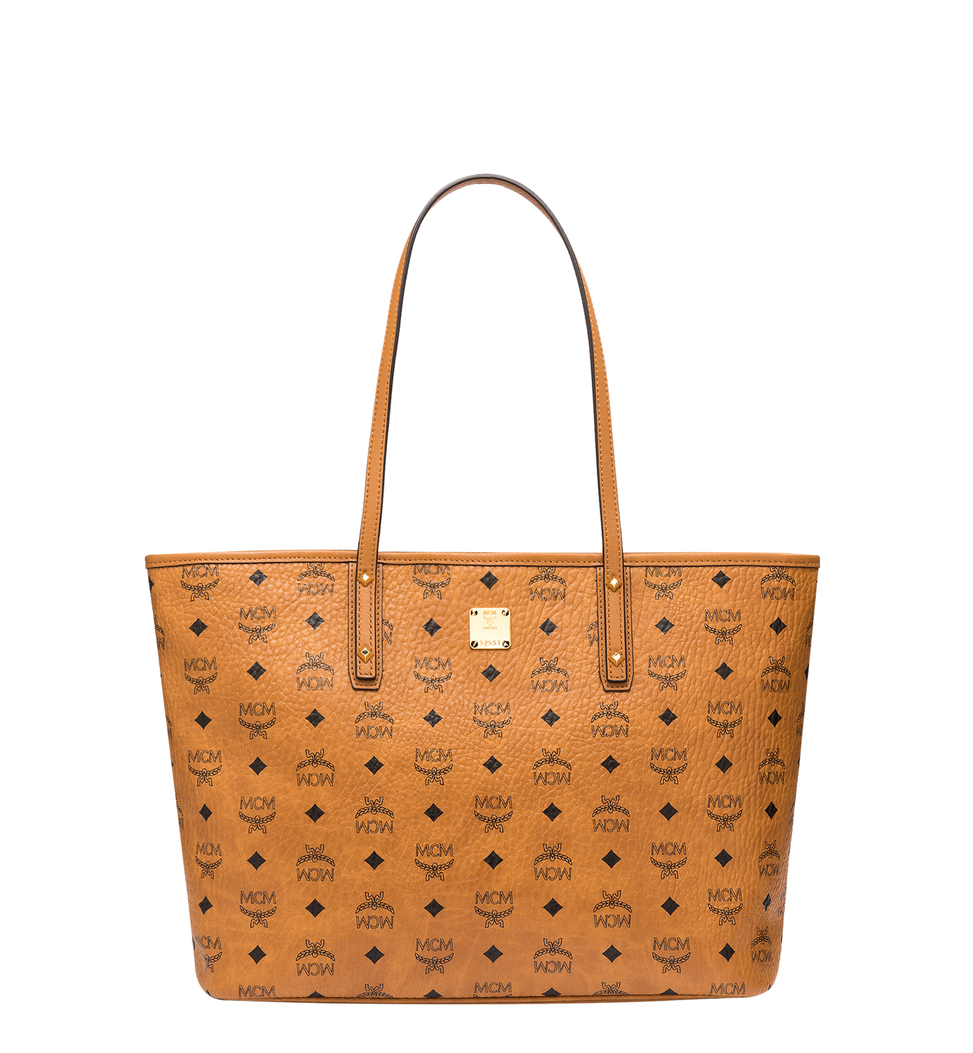 mcm anya top zip shopper