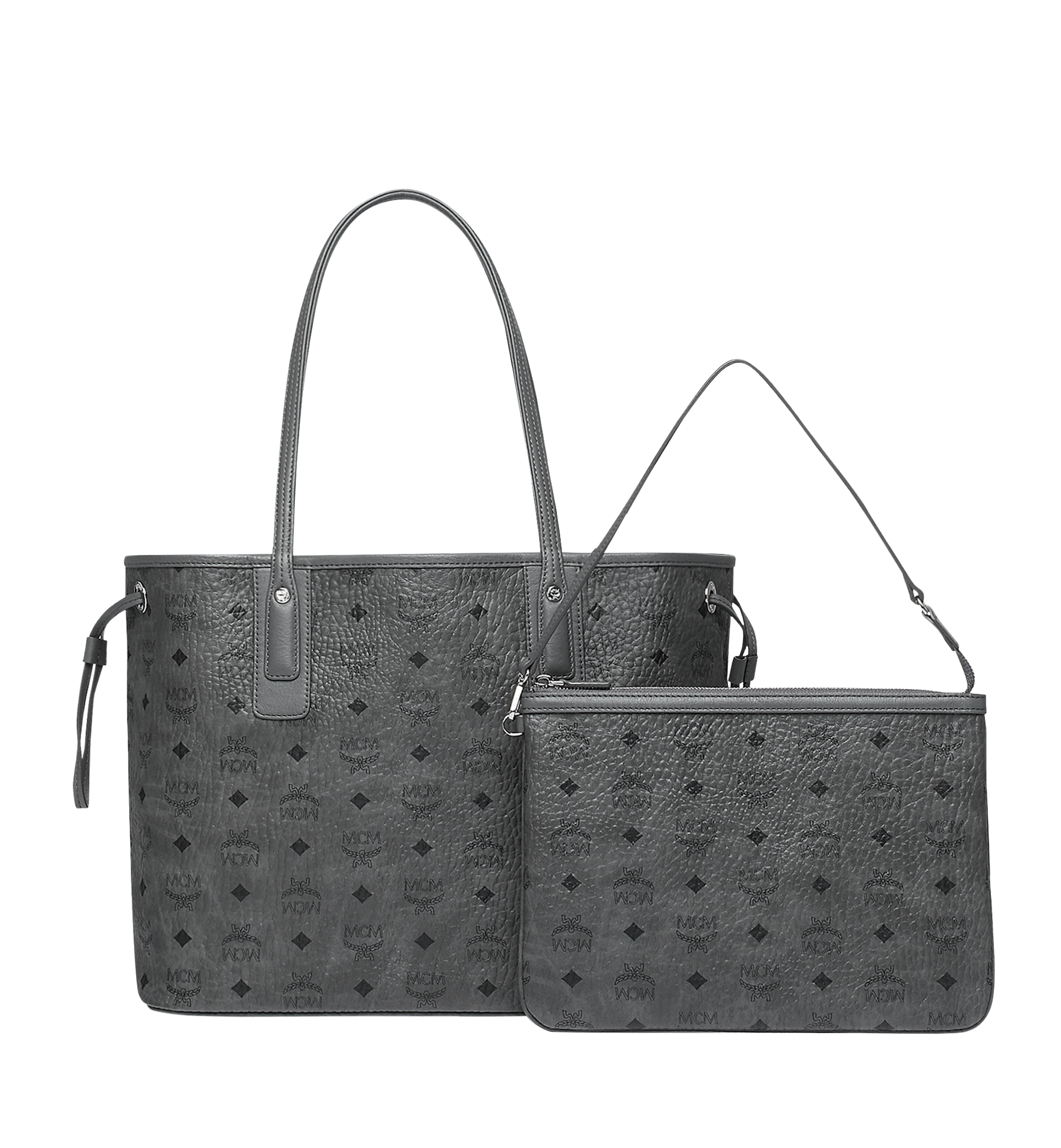 MCM Reversible Liz Shopper in Visetos  MWP8AVI22EP001 Alternate View 3