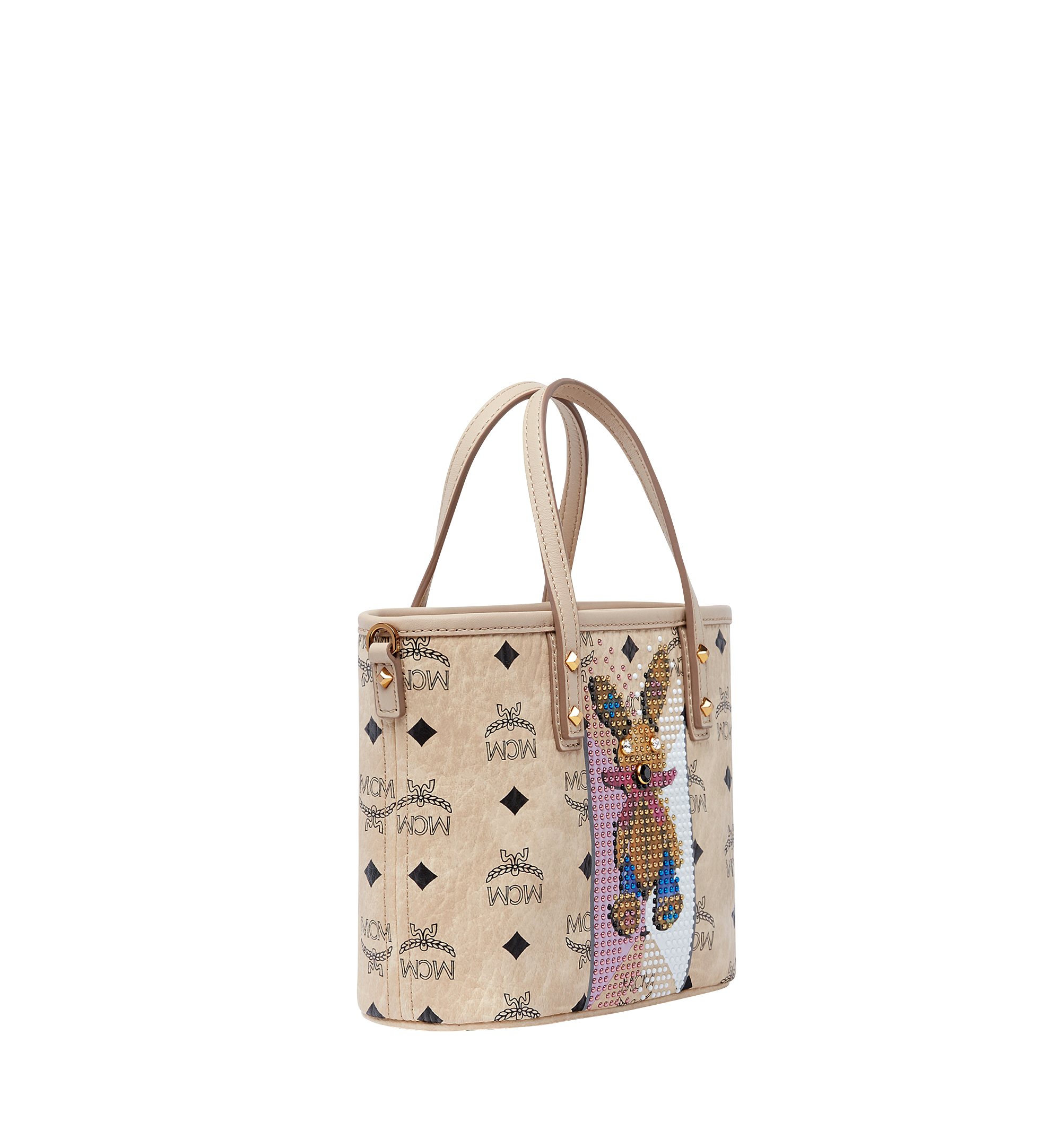 Mcm rabbit tote bag sale