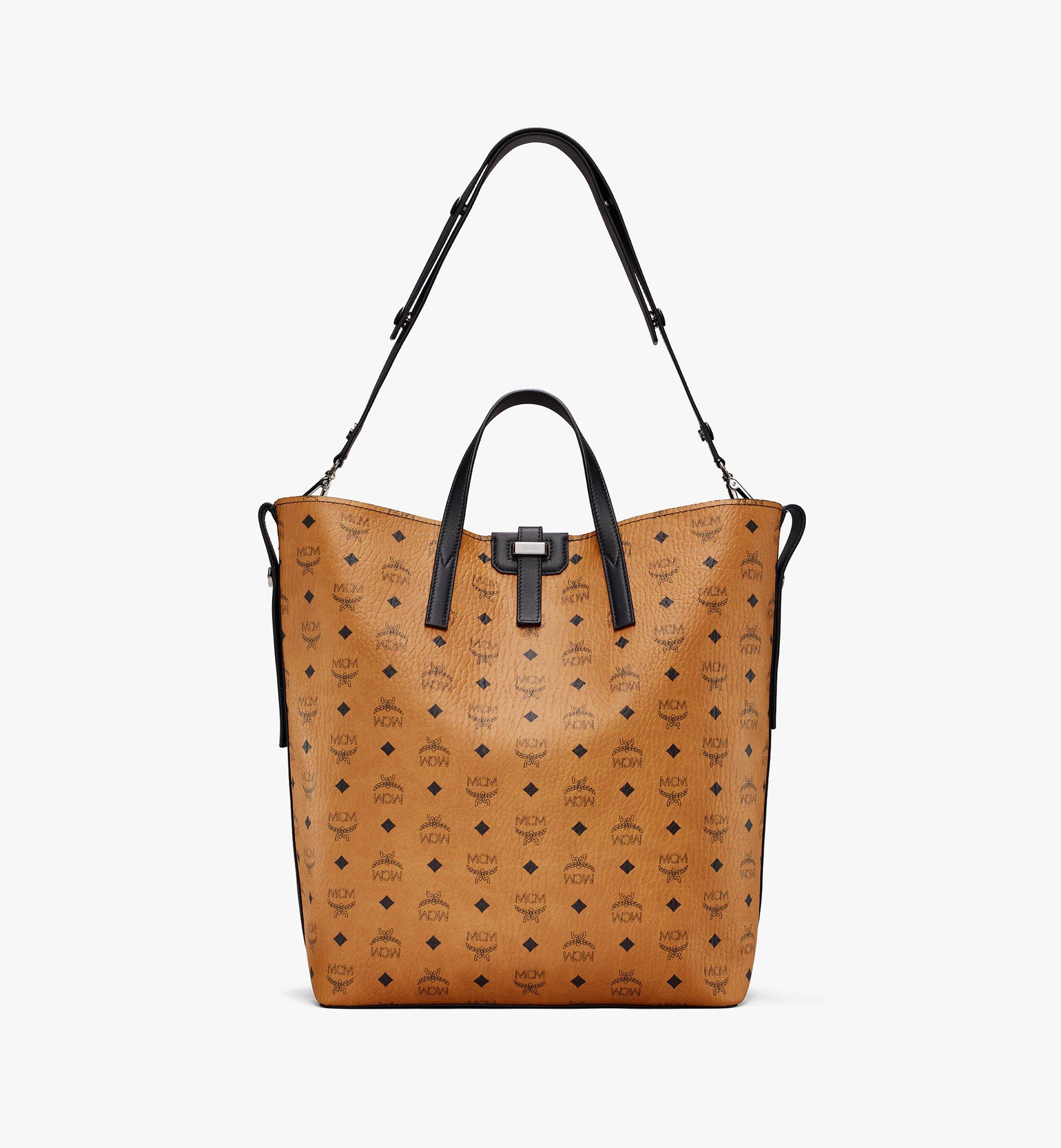 MCM Gunta Shopper in Winter Visetos Cognac MWP9AGU01CO001 Noch mehr sehen 1