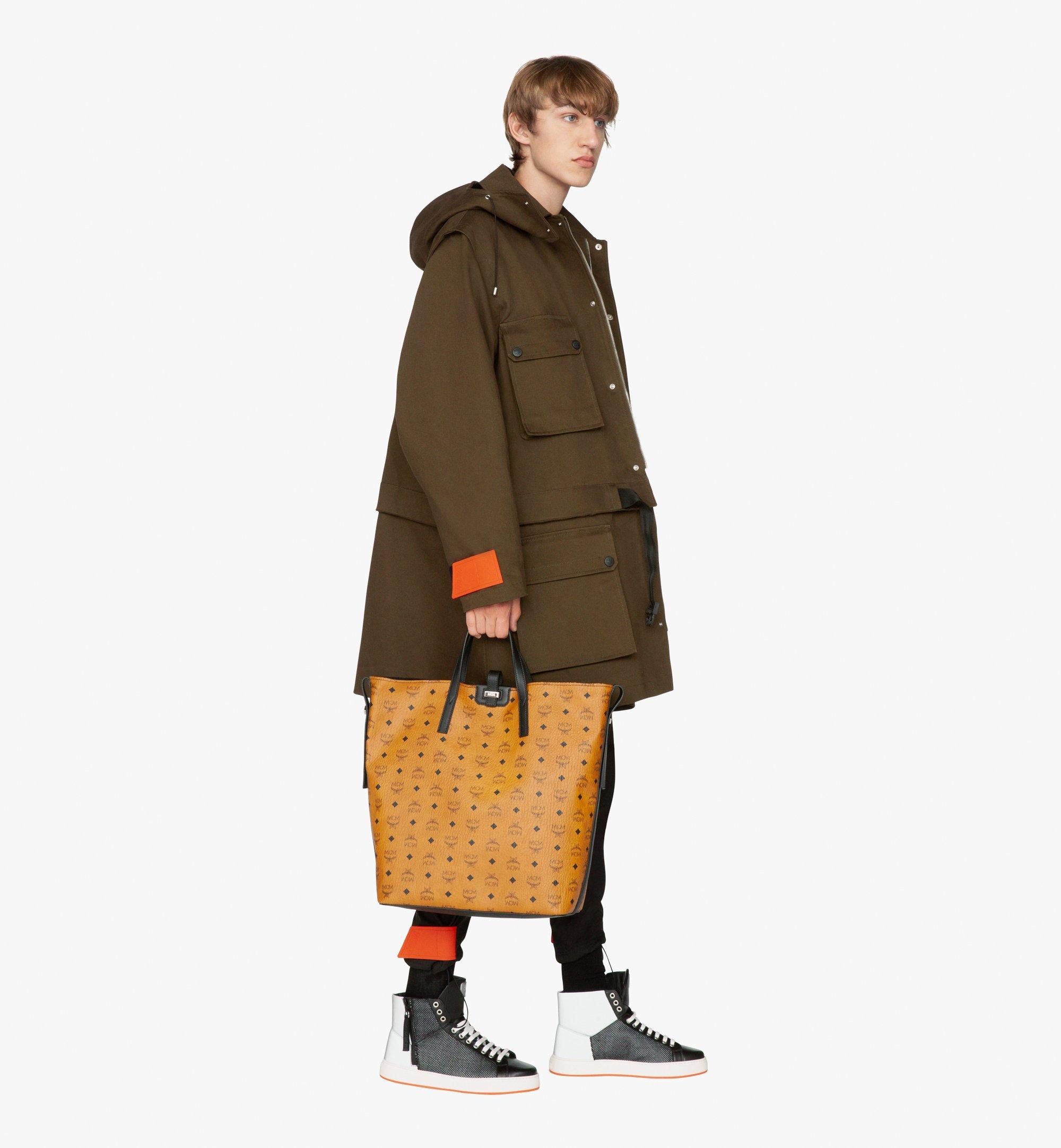 MCM Gunta Shopper in Winter Visetos Cognac MWP9AGU01CO001 Noch mehr sehen 5