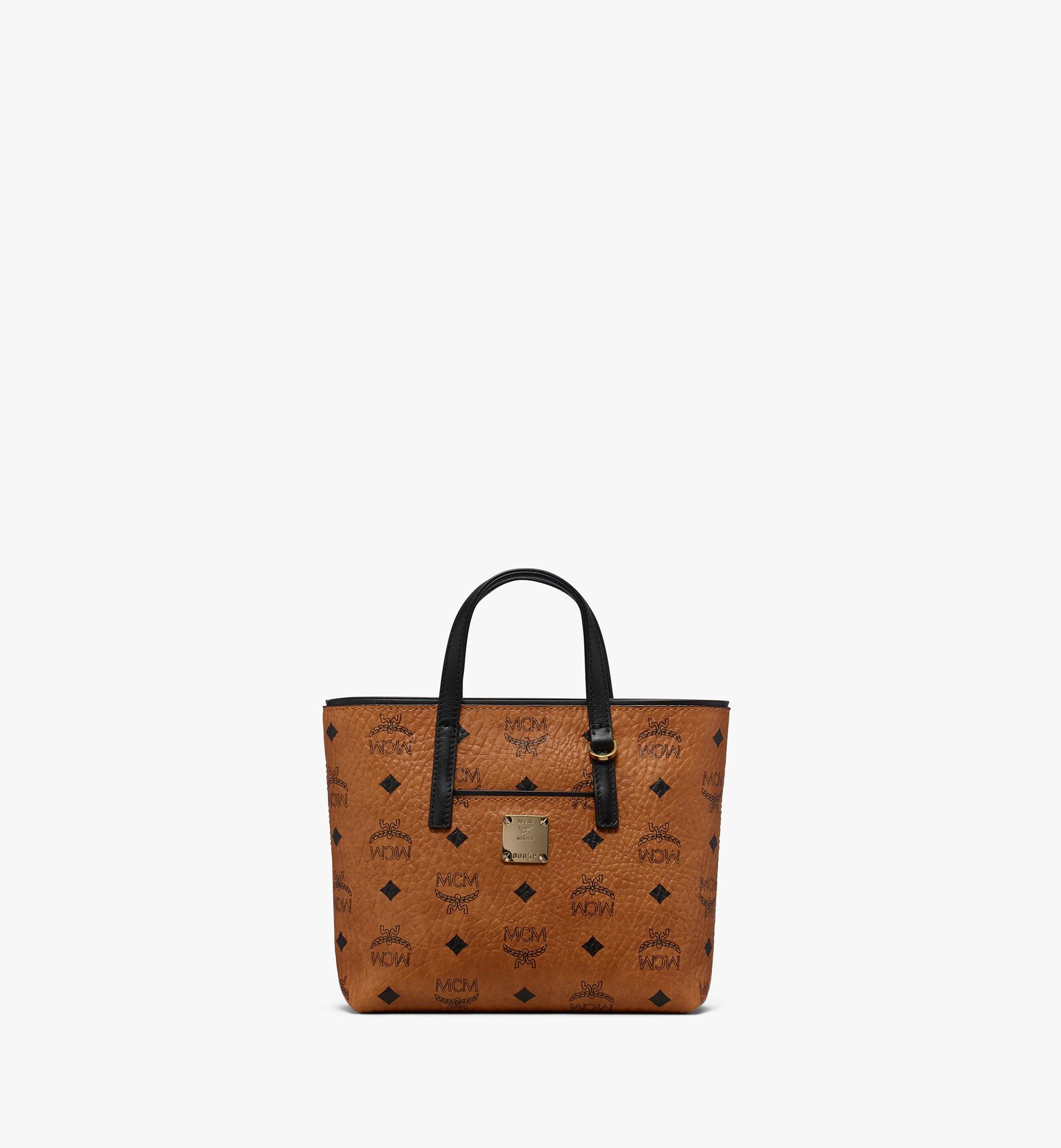 Mini Anya Shopper In Visetos Cognac MCM ®TH | lupon.gov.ph