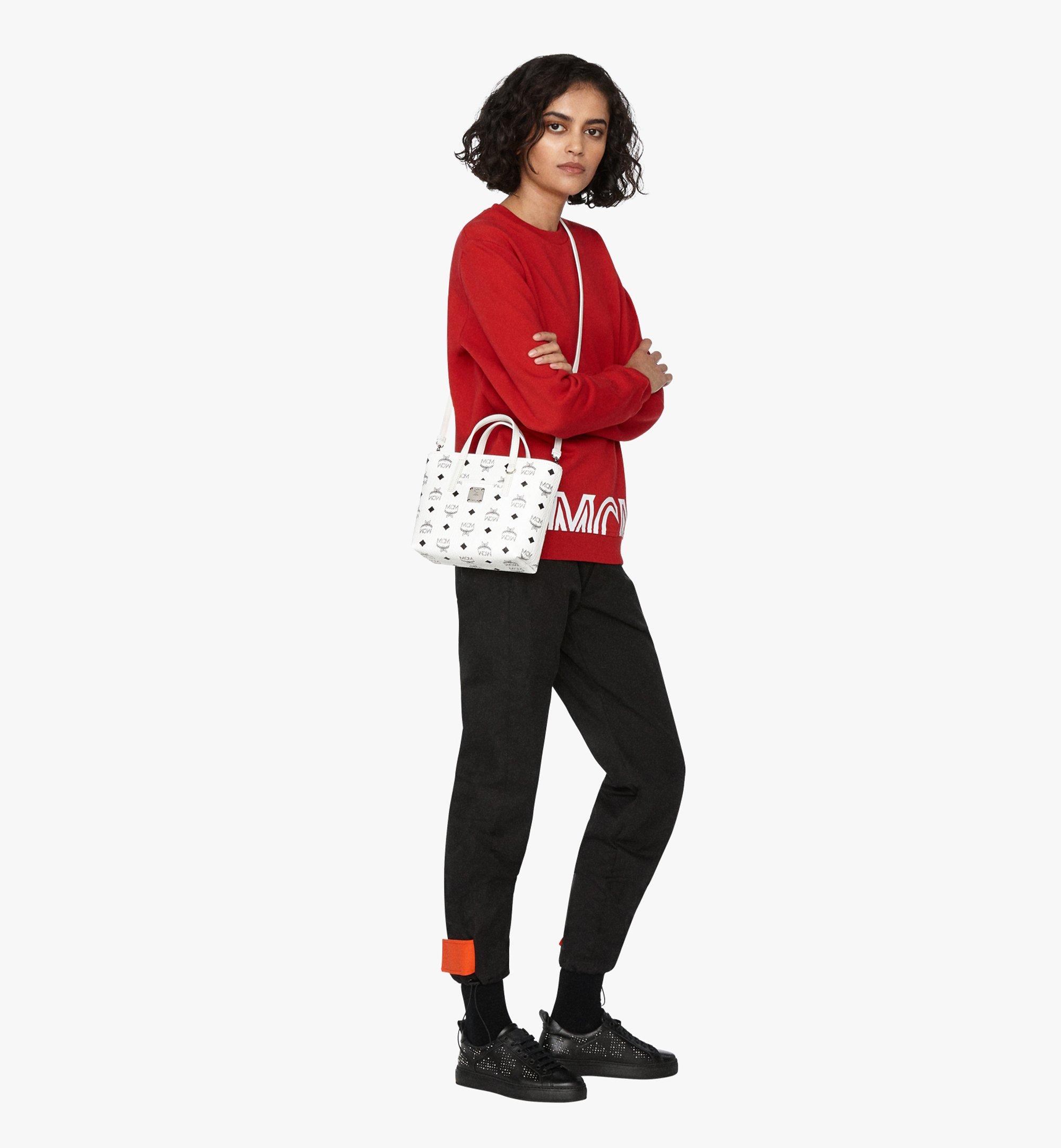 Mini Anya Shopper in Visetos White | MCM ®AU