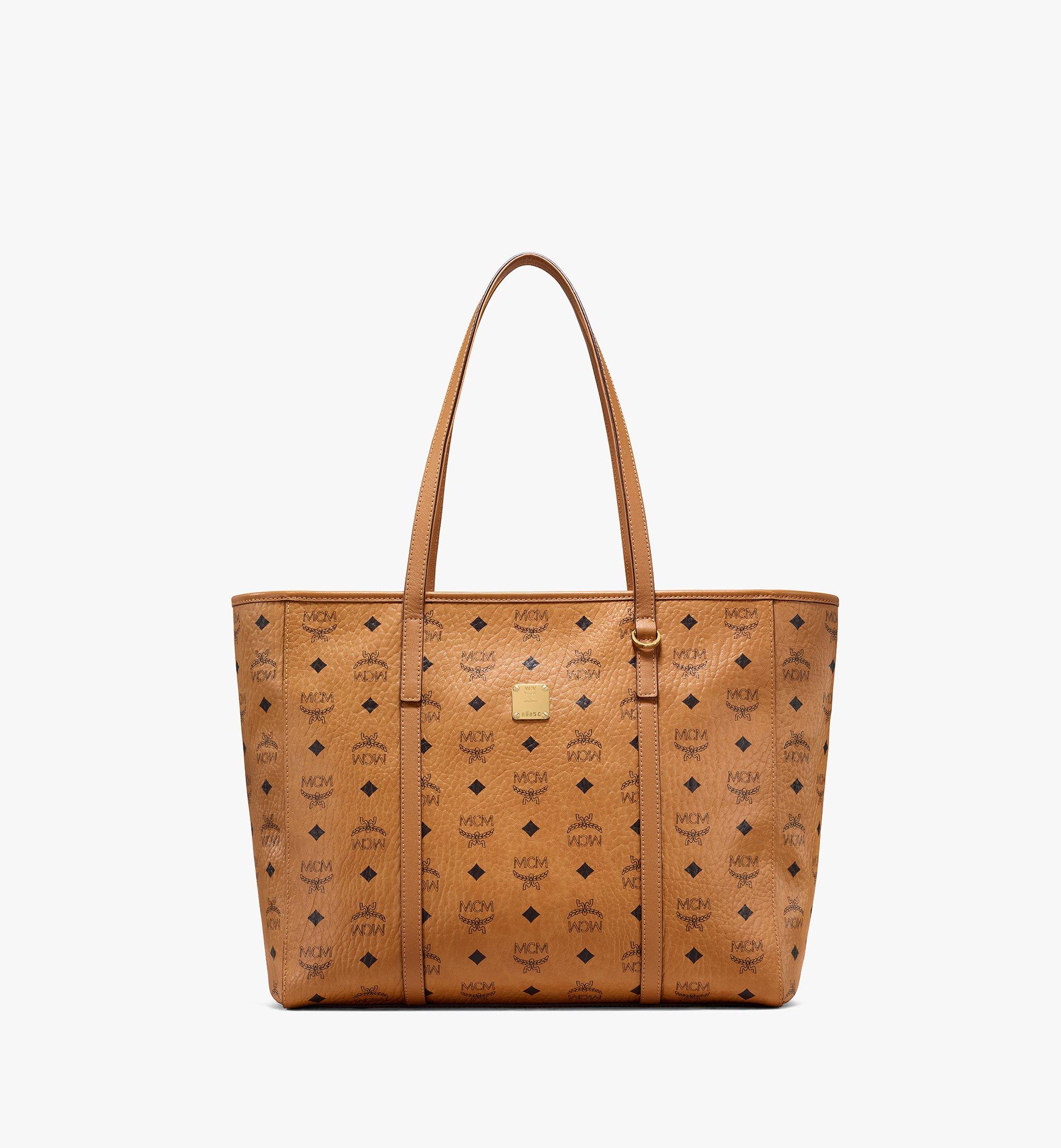 MCM Toni ショッパーバッグ - ヴィセトス Cognac MWPAATN01CO001 ほかの角度から見る 1