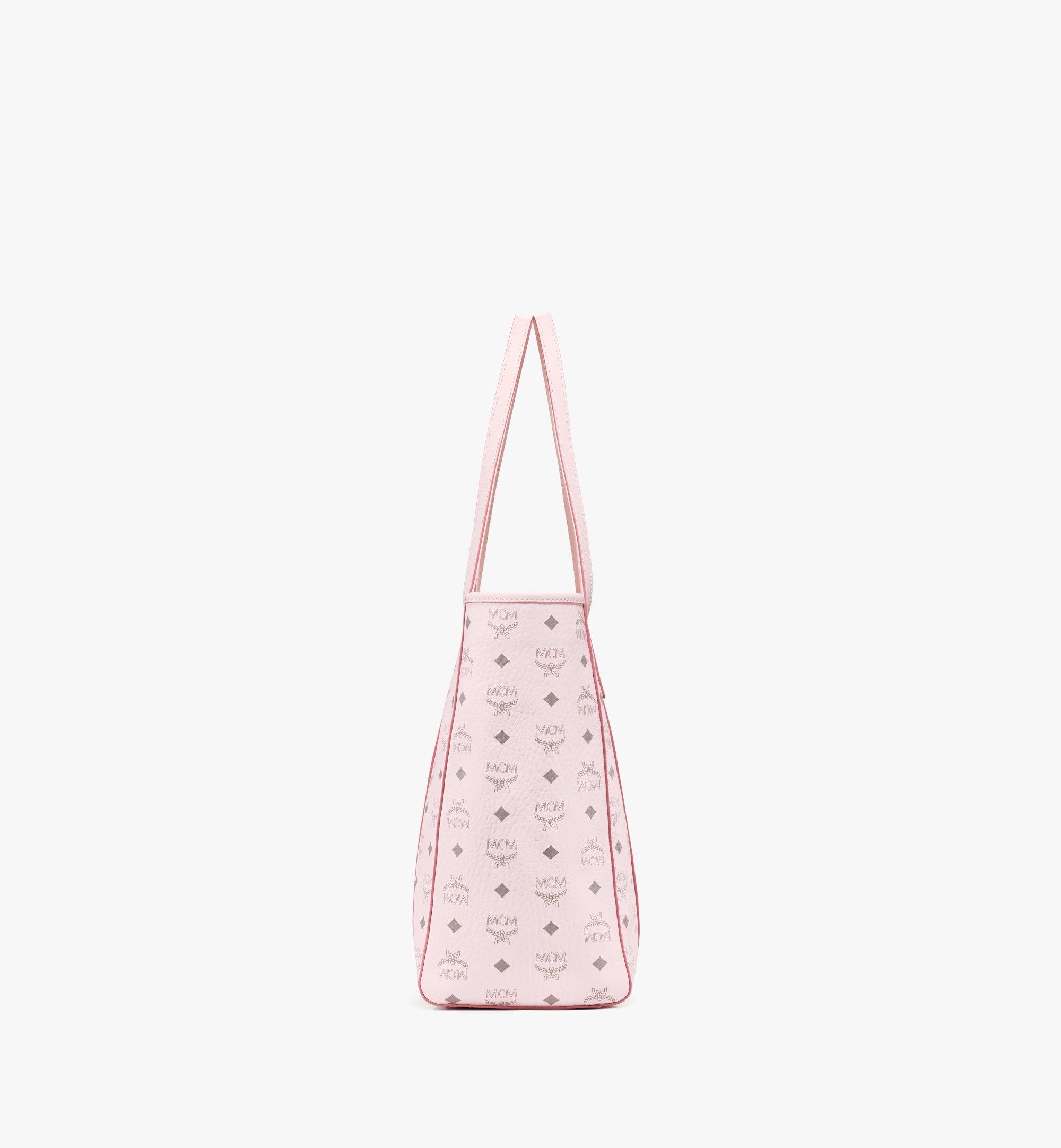 MCM Toni Shopper in Visetos Pink MWPAATN03QH001 Alternate View 2