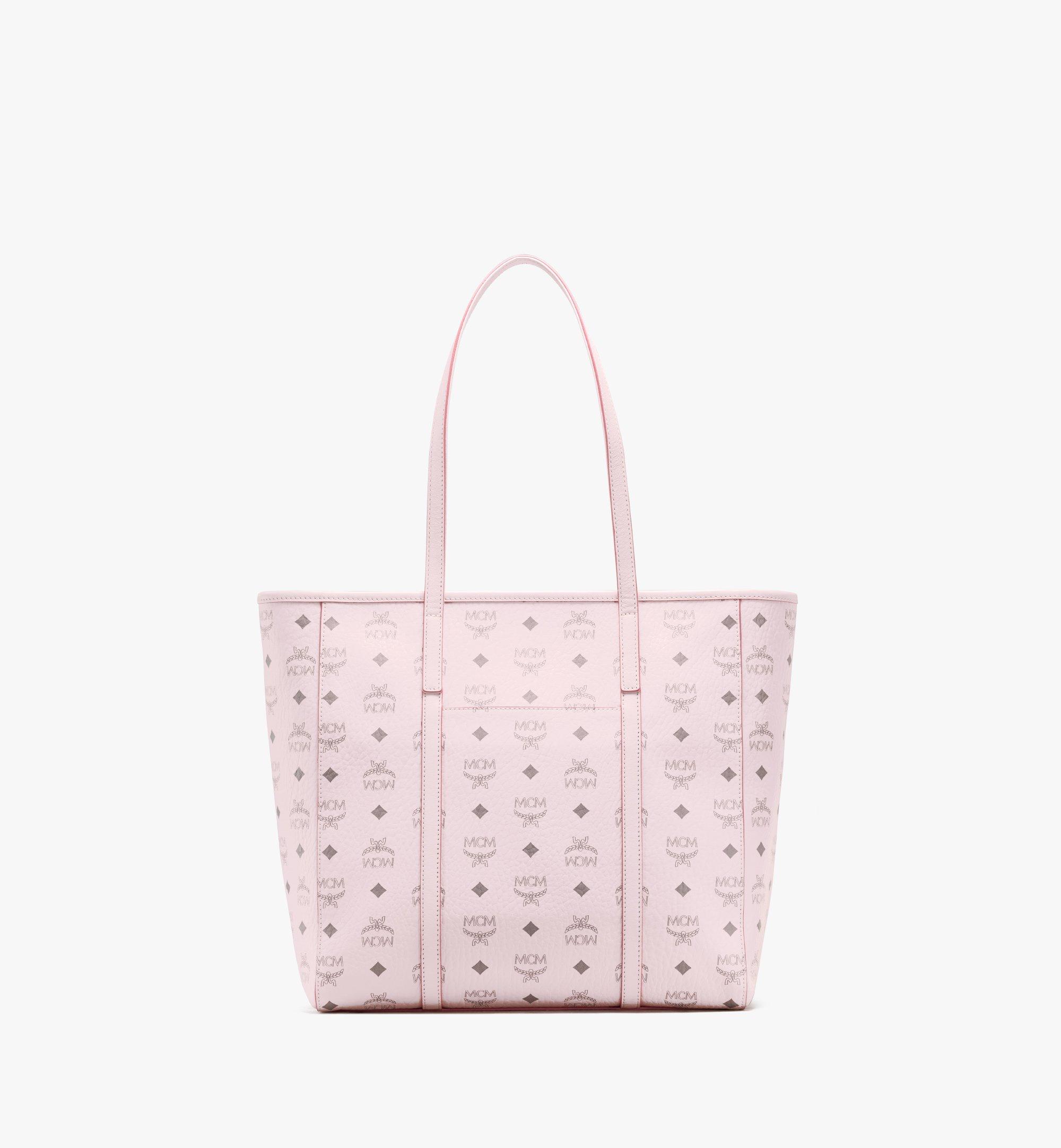 MCM Toni Shopper in Visetos Pink MWPAATN03QH001 Alternate View 4
