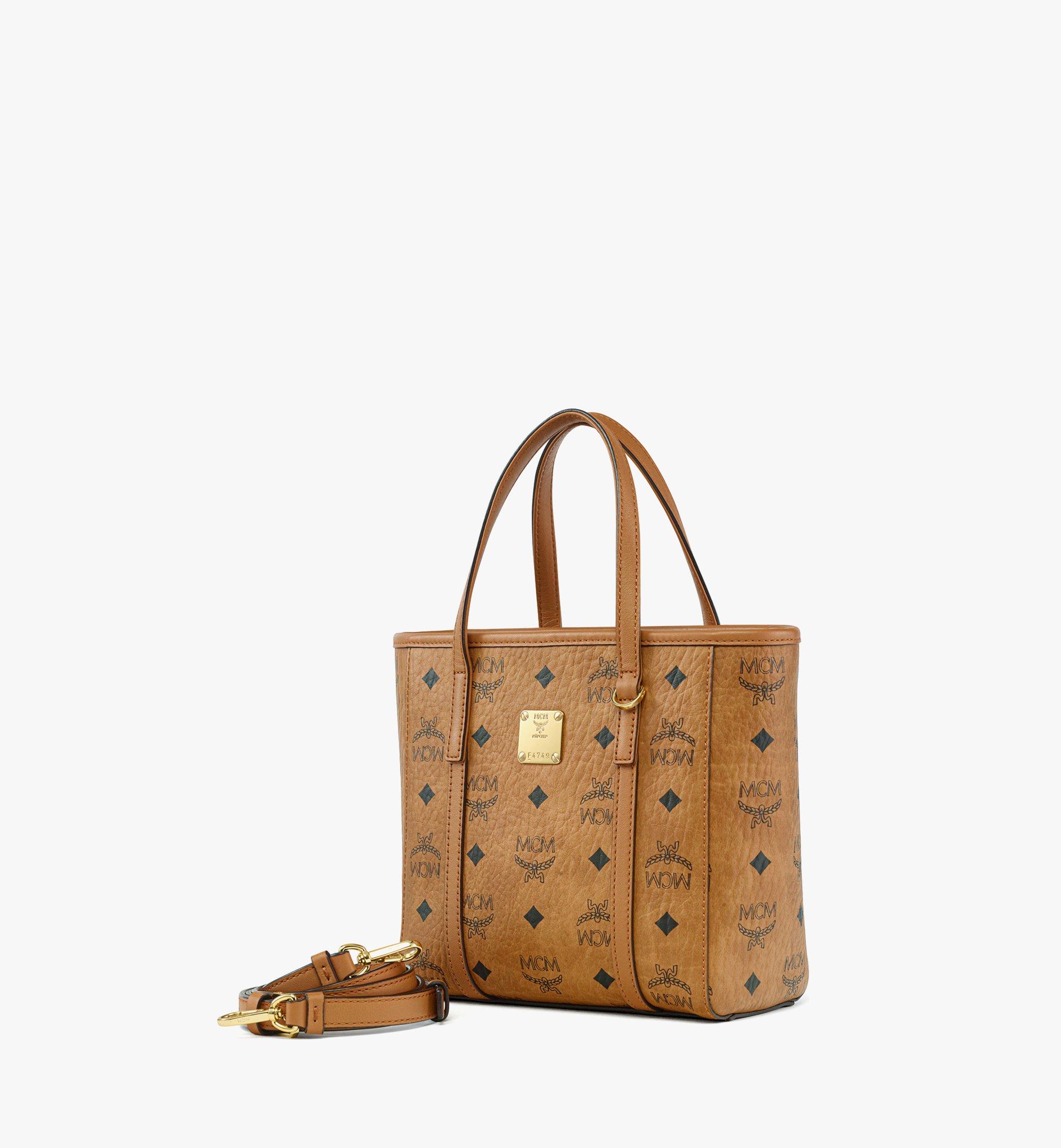 MCM Toni Shopper in Visetos Cognac MWPAATN04CO001 Alternate View 2