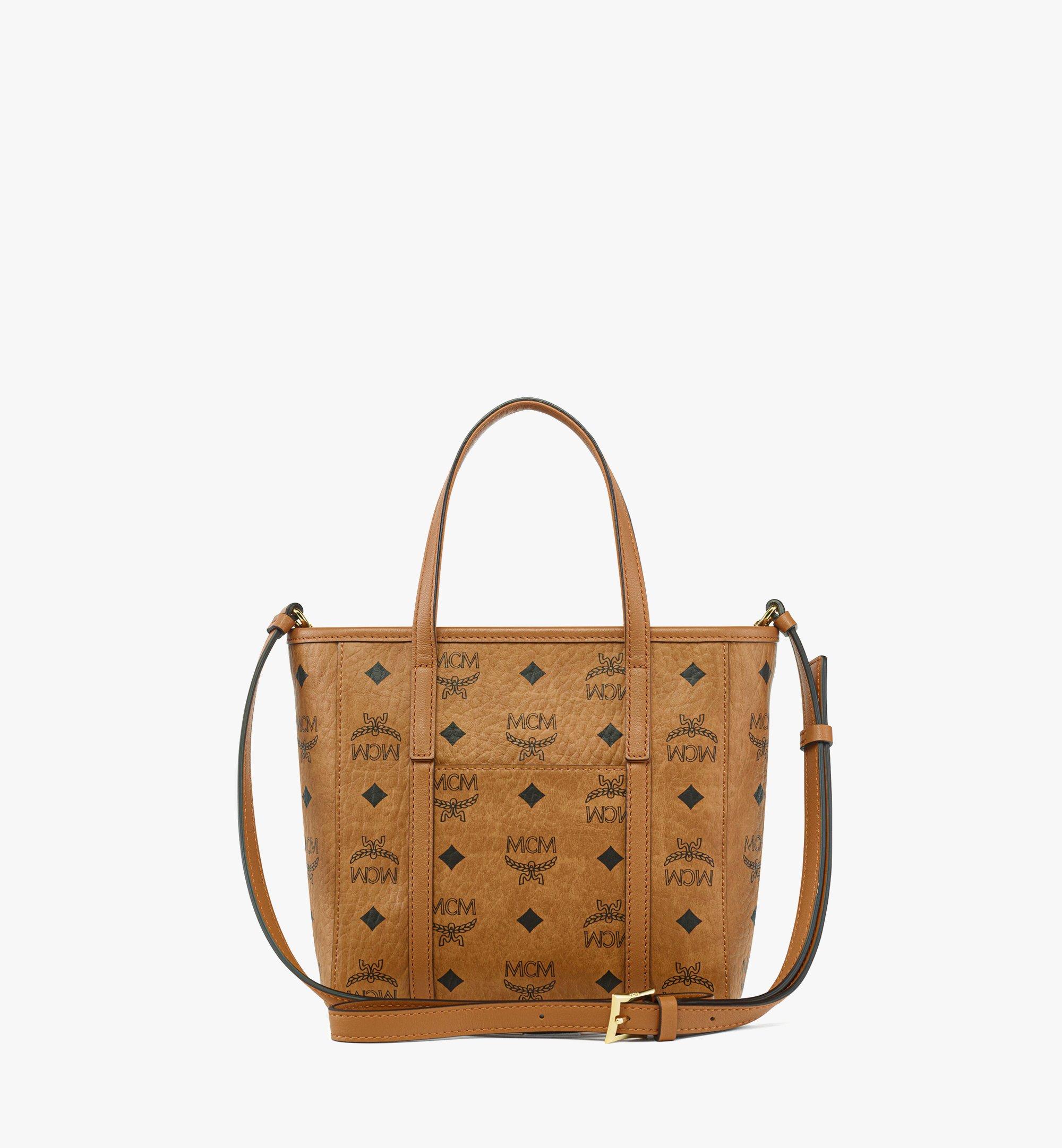 MCM Toni Shopper in Visetos Cognac MWPAATN04CO001 Alternate View 4