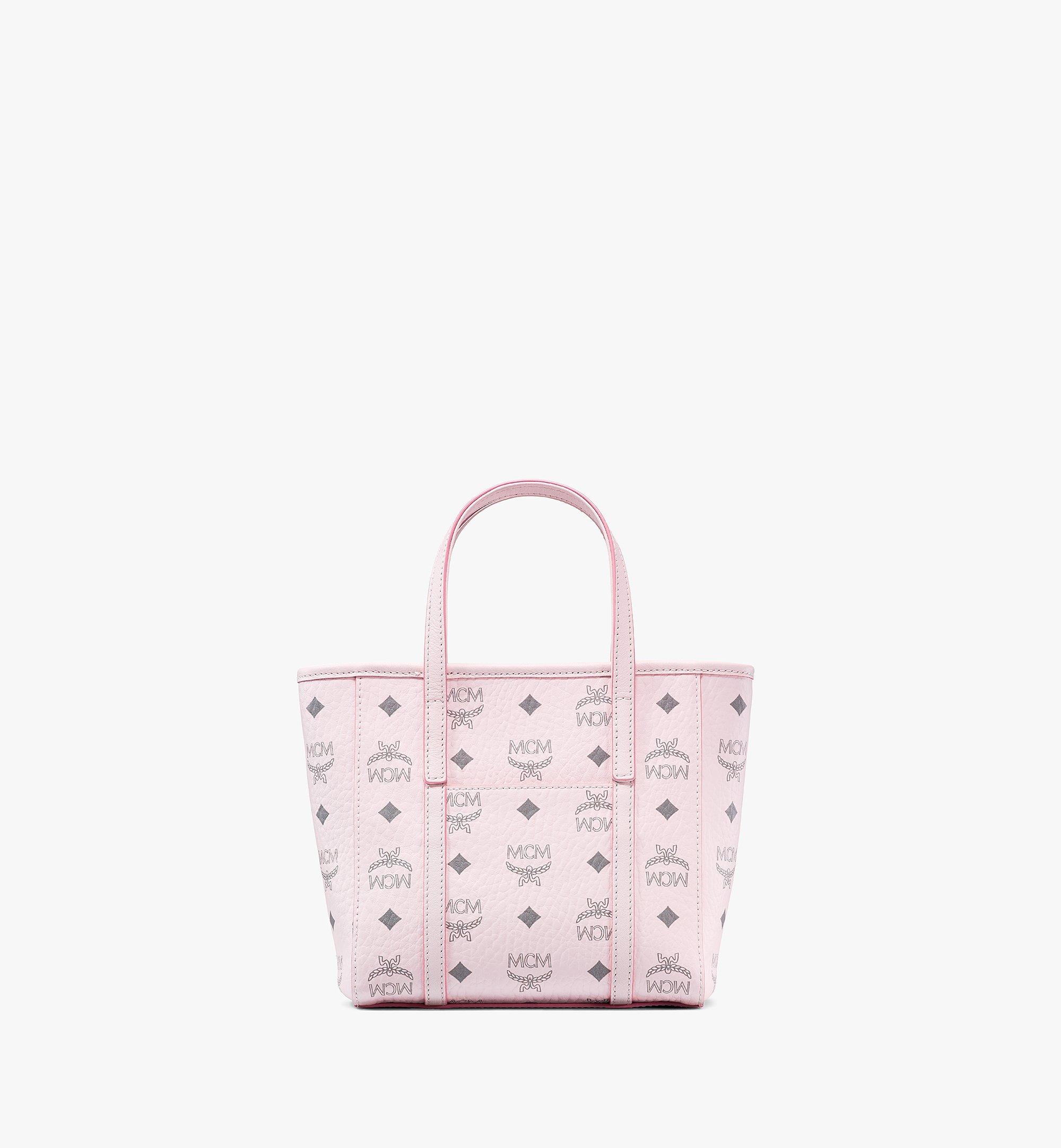 MCM Toni Top-Zip Shopper in Visetos Pink MWPAATN04QH001 Alternate View 3