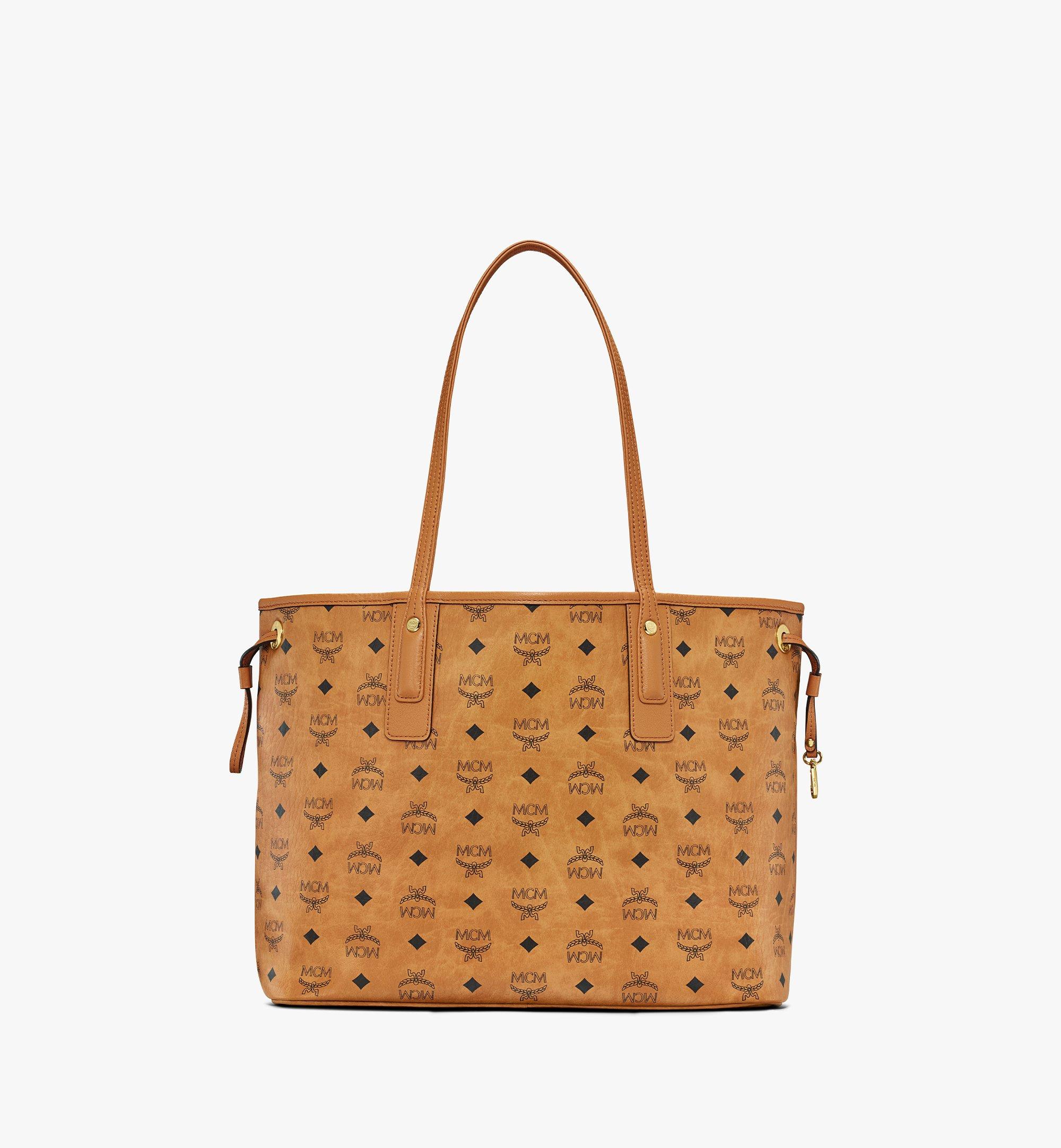 MCM Sac cabas réversible Liz en Visetos Cognac MWPAAVI02CO001 Plus de photos 3