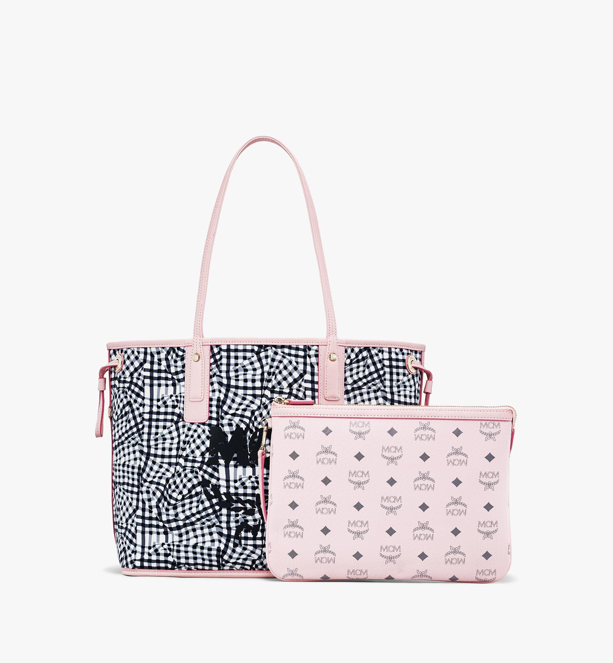 MCM Medium Reversible Liz Shopper in Visetos Pink | MCM ®DE