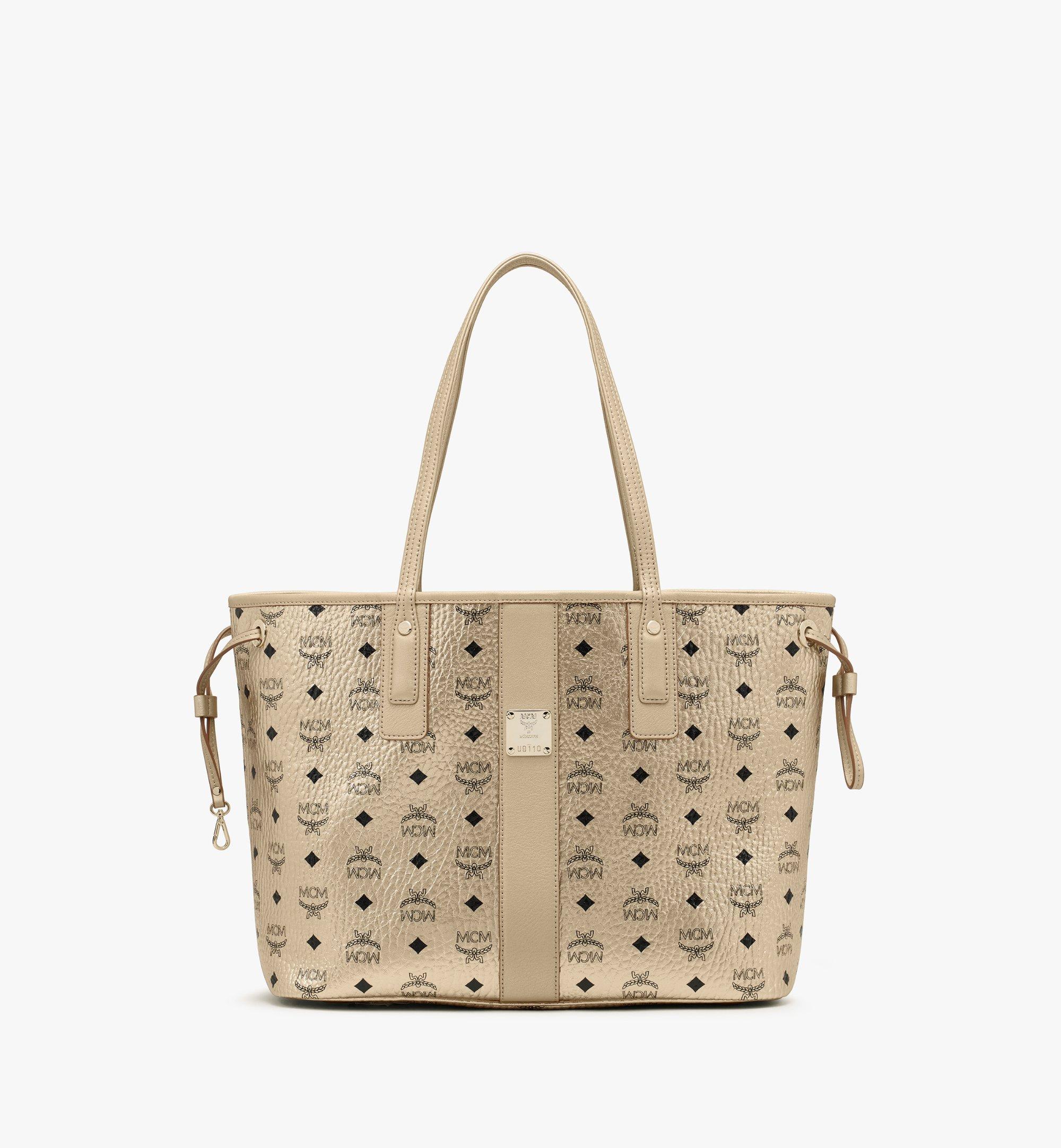 mcm bag gold