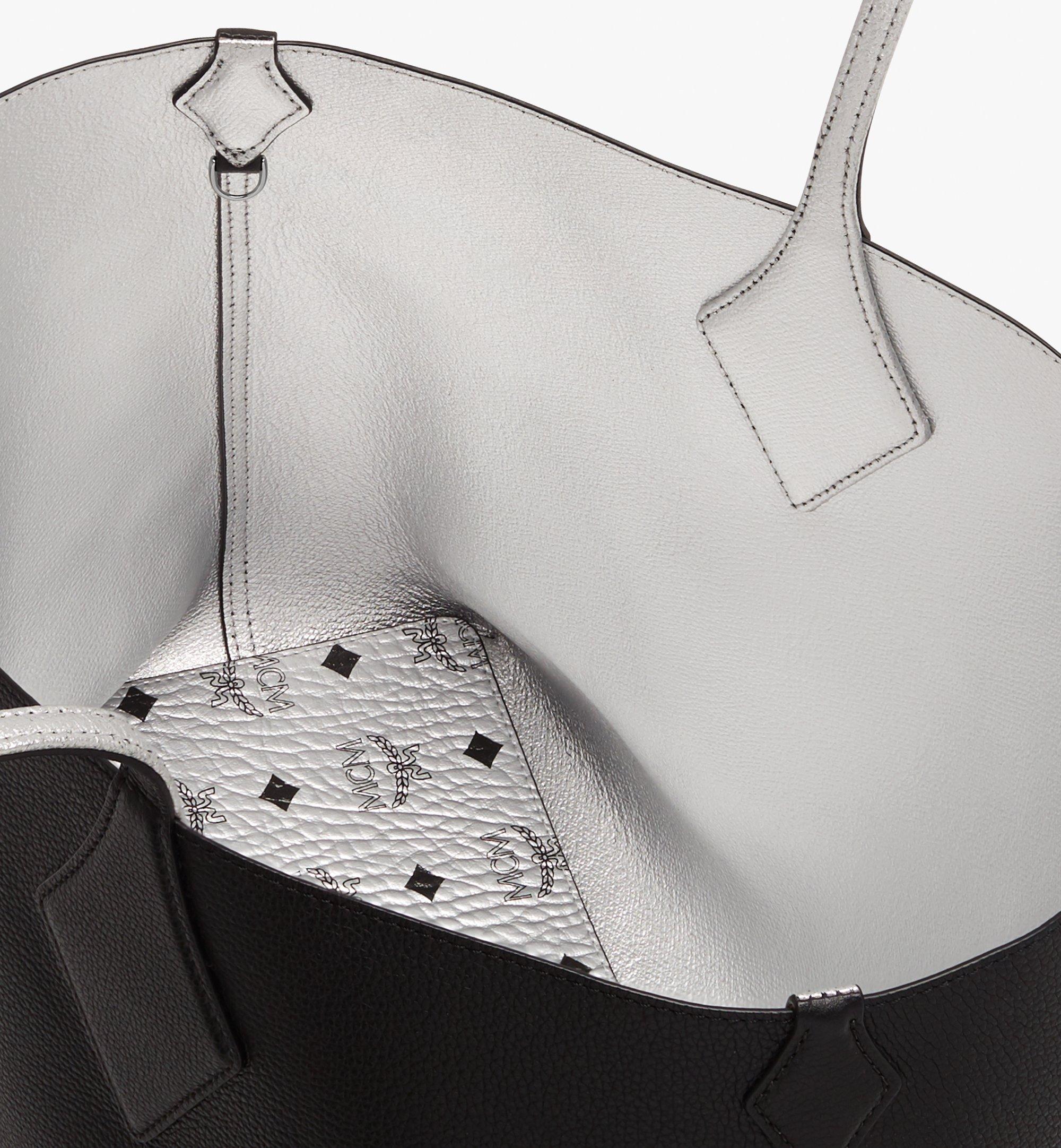 MCM Reversible Shopper in Tani Leather Black MWPASXS01BK001 Alternate View 6