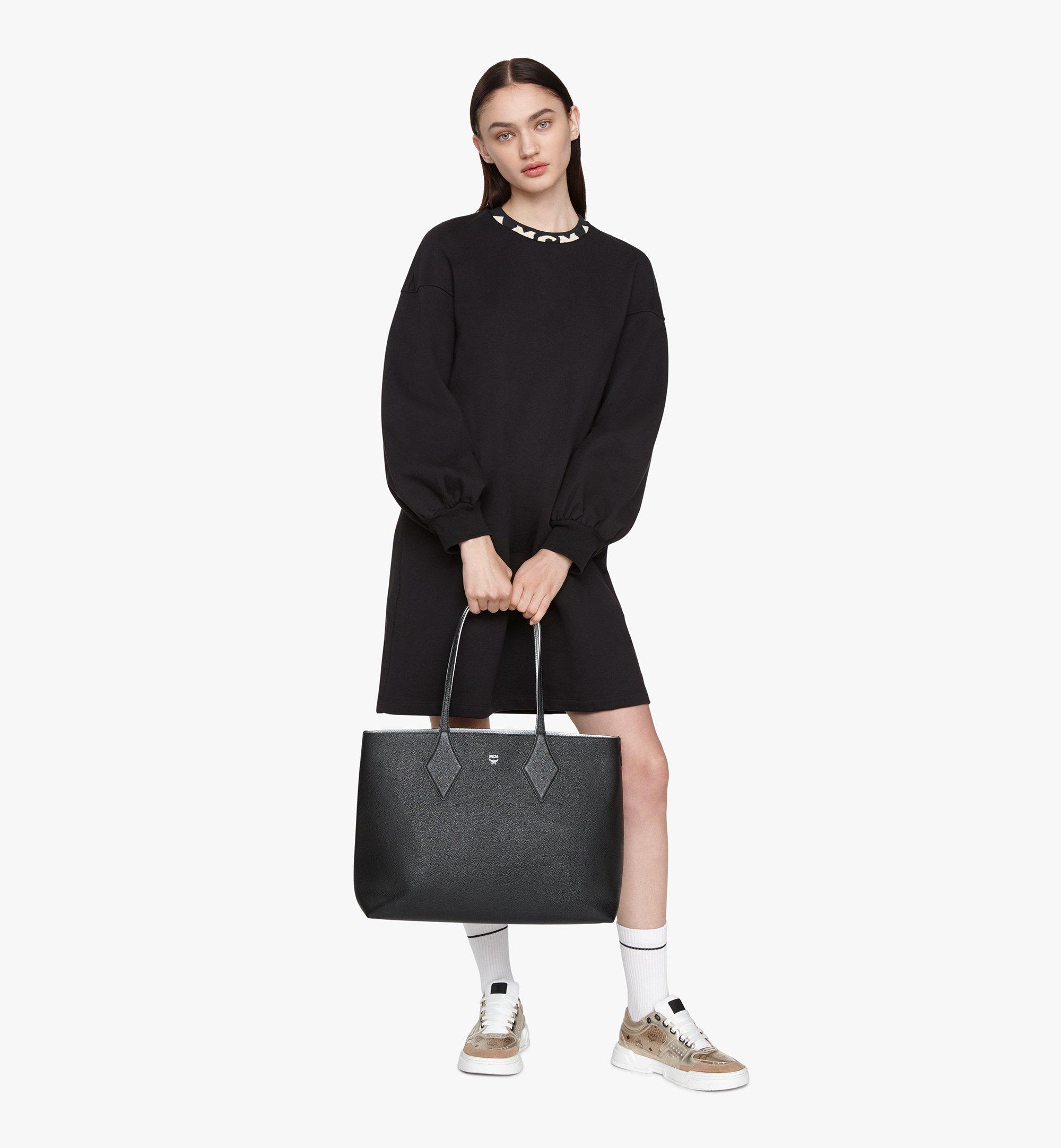 MCM Reversible Shopper in Tani Leather Black MWPASXS01BK001 Alternate View 7