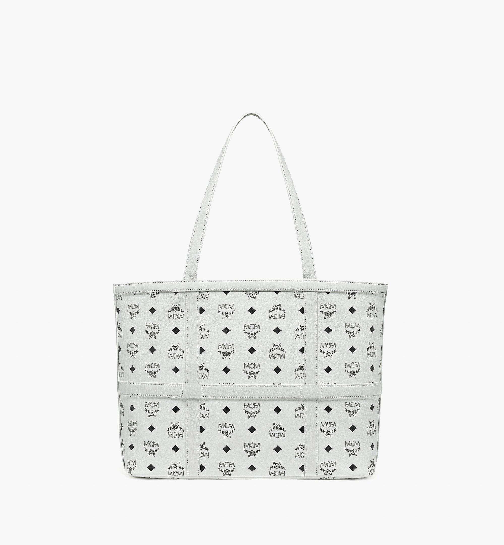 White on sale mcm tote