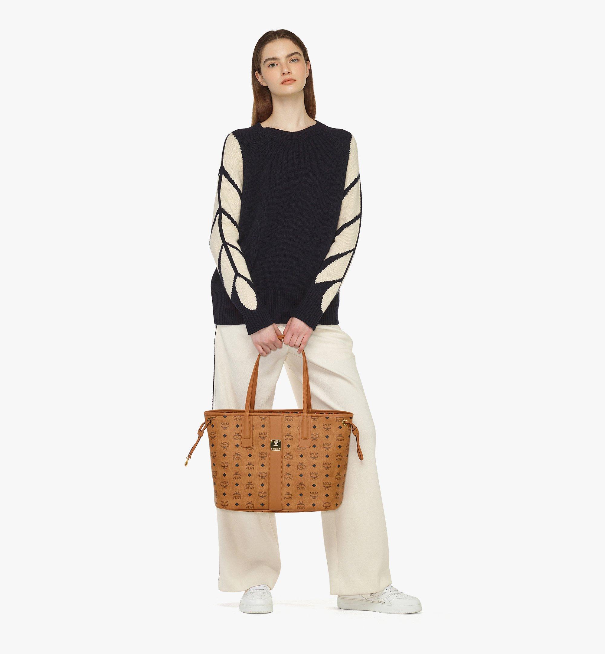 Mcm Reversible Visetos Liz Shopper Tote