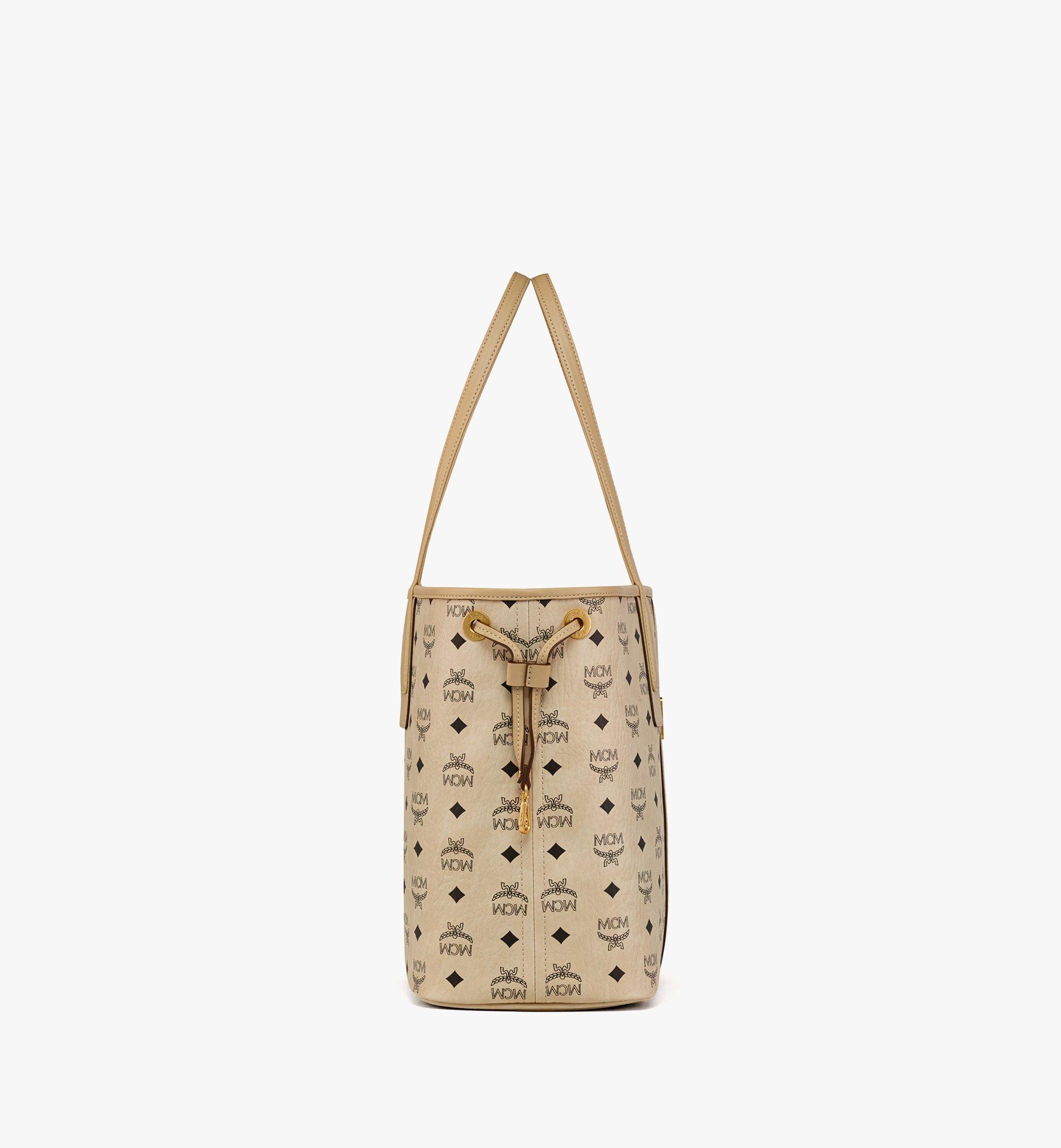 Medium Reversible Liz Shopper in Visetos Beige