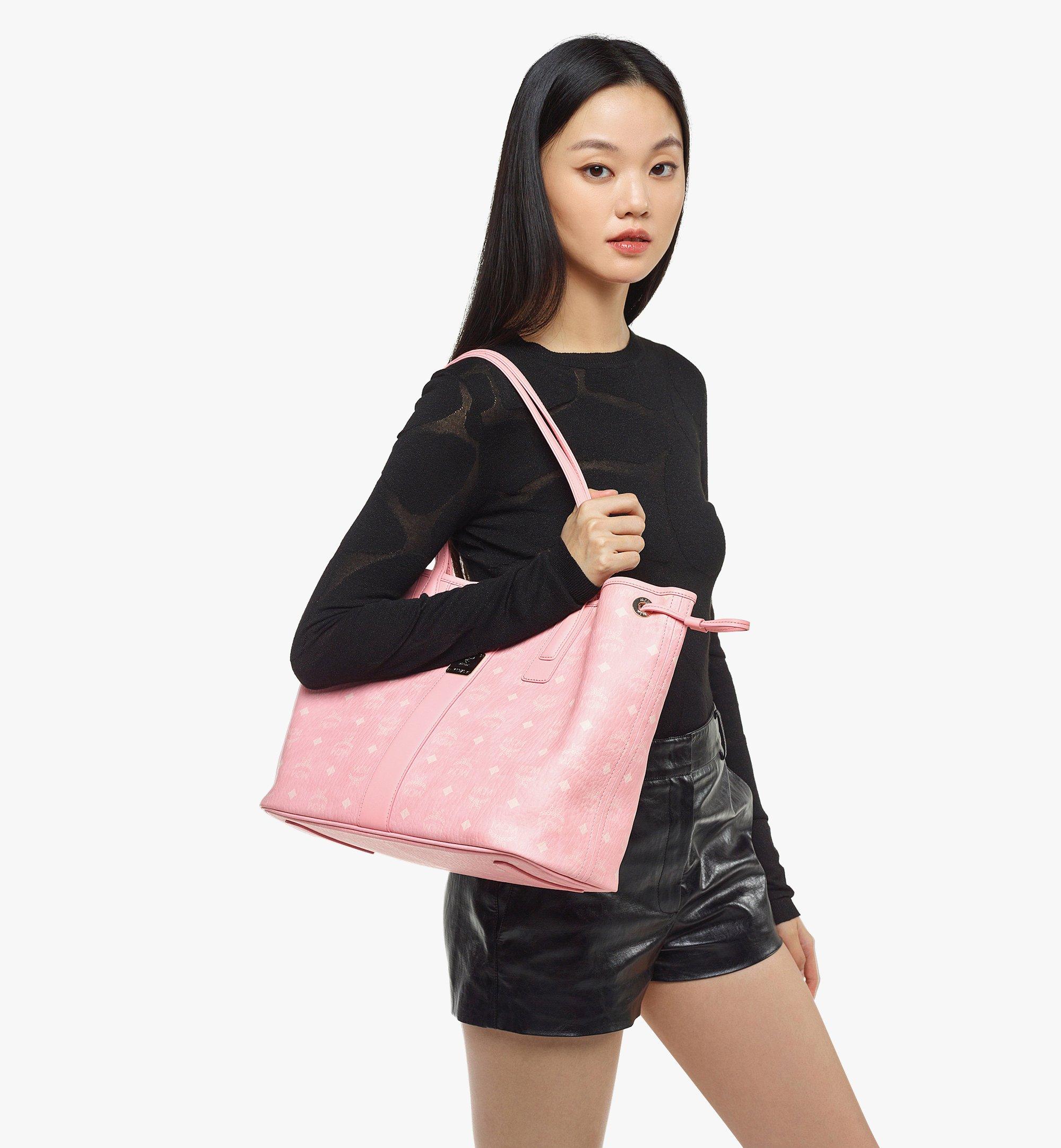 Pink mcm tote  diorrkreationz