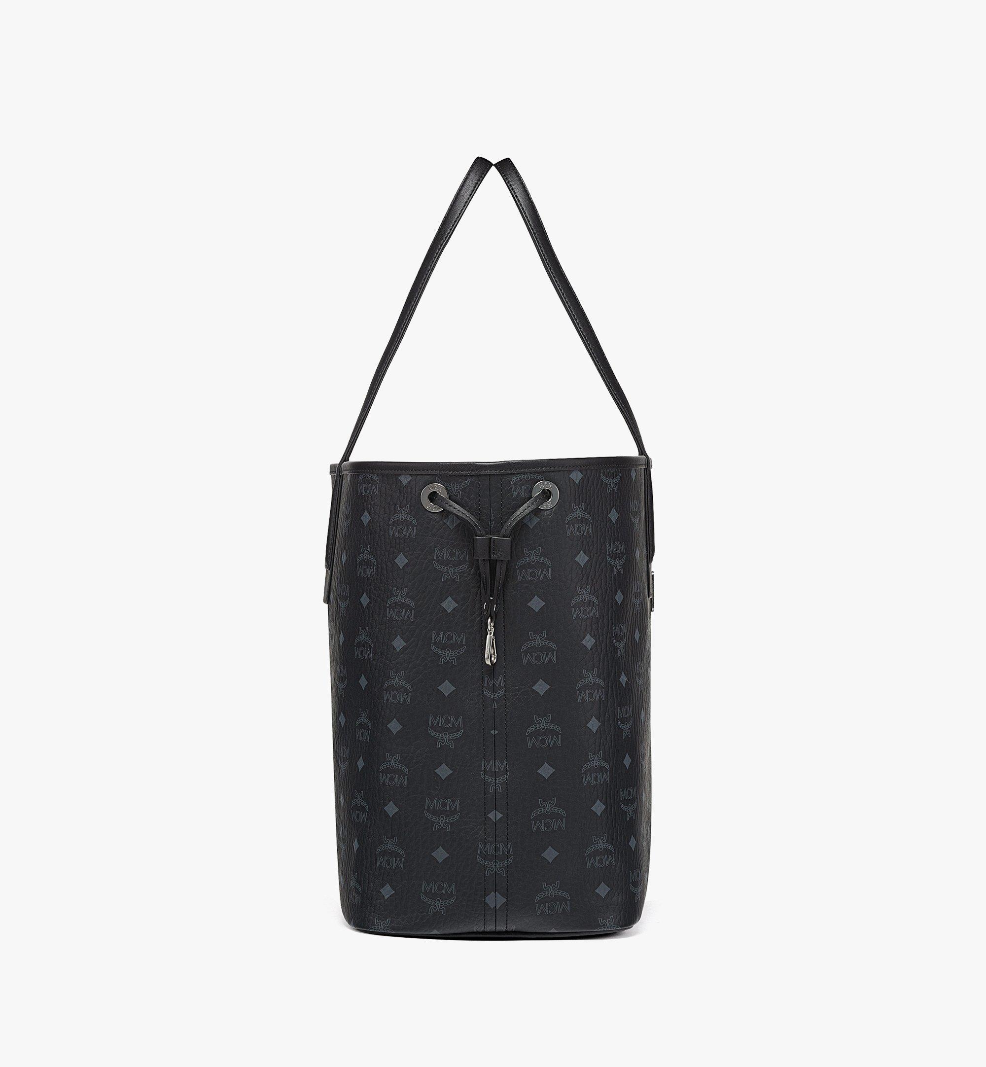 Medium Reversible Liz Shopper in Visetos Black