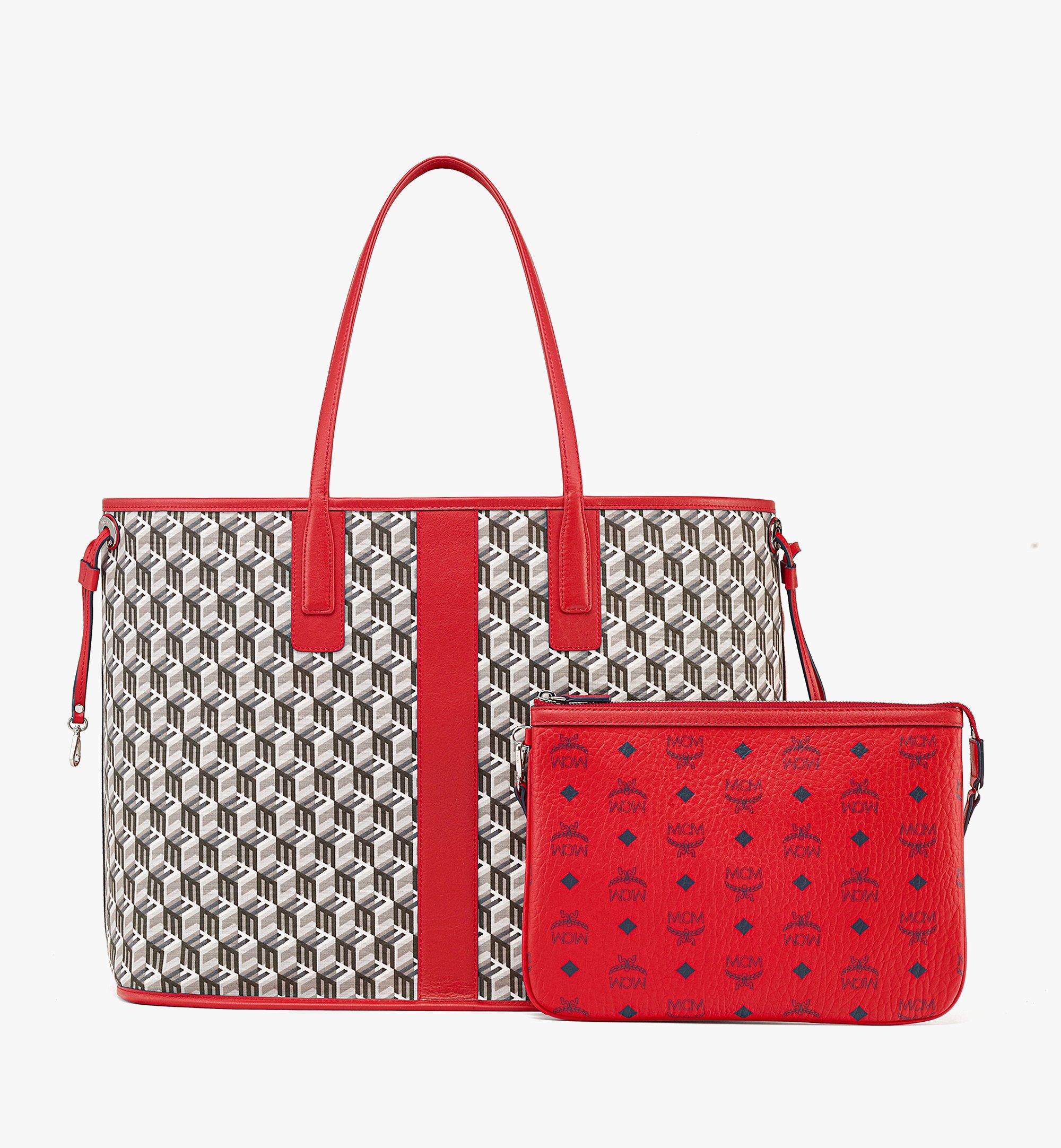 MCM Tote in Red