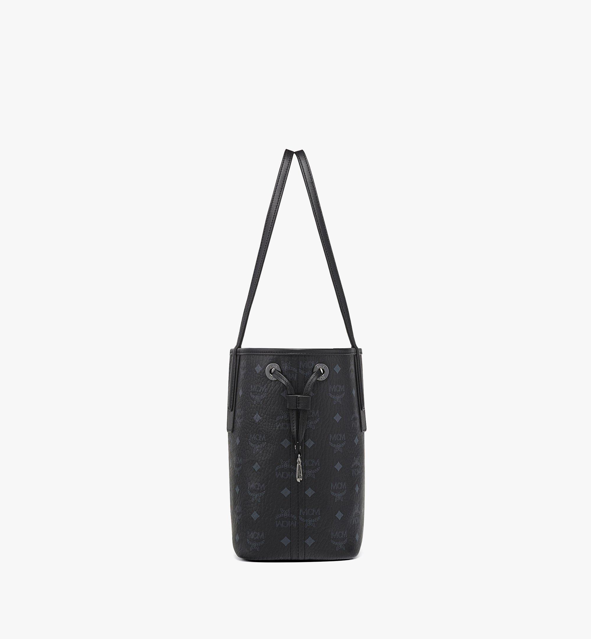 Small Reversible Liz Shopper in Visetos Black