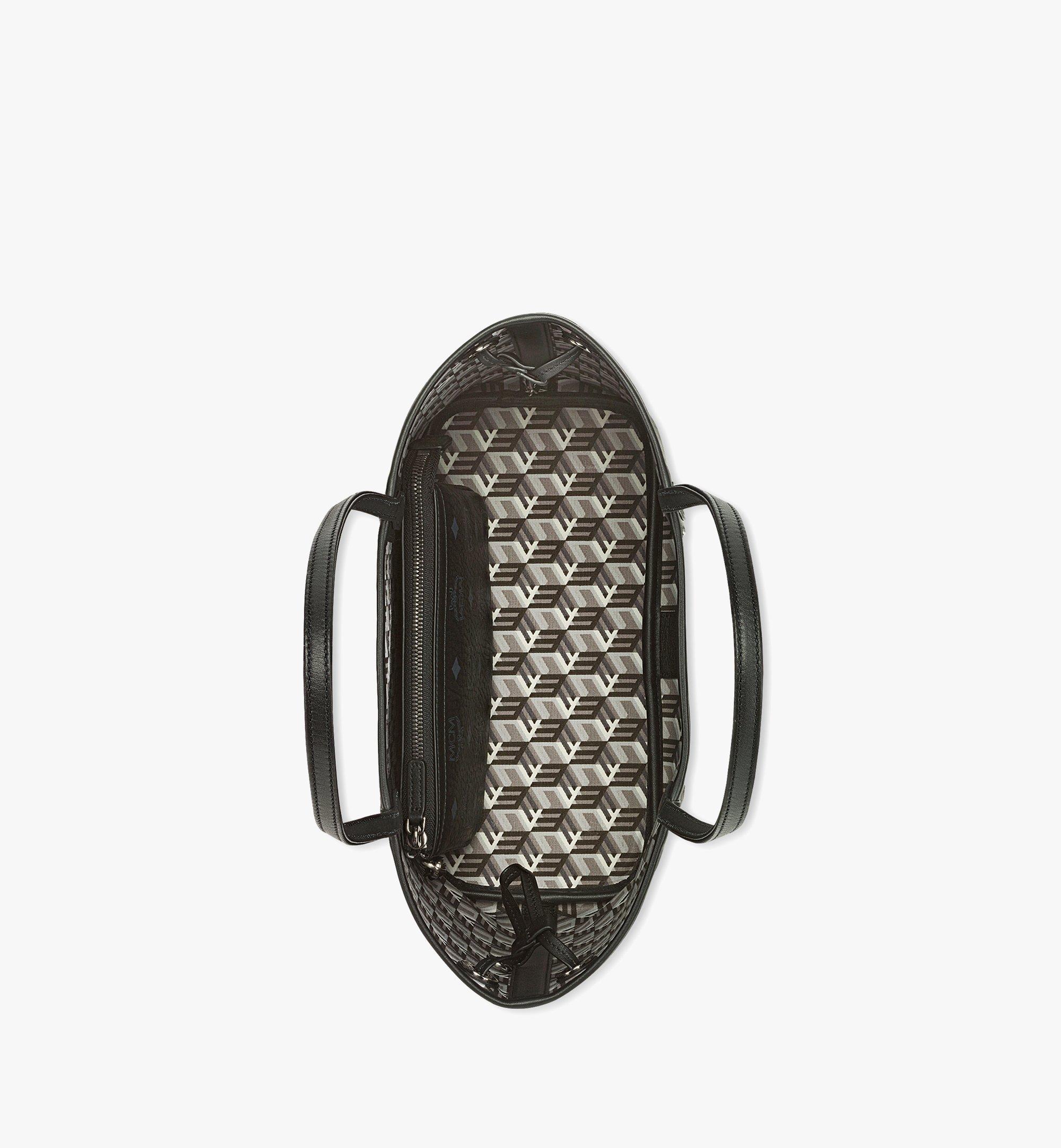 MCM Liz 经典Visetos双面购物袋 Black MWPDSLR02BK001 更多视角 2