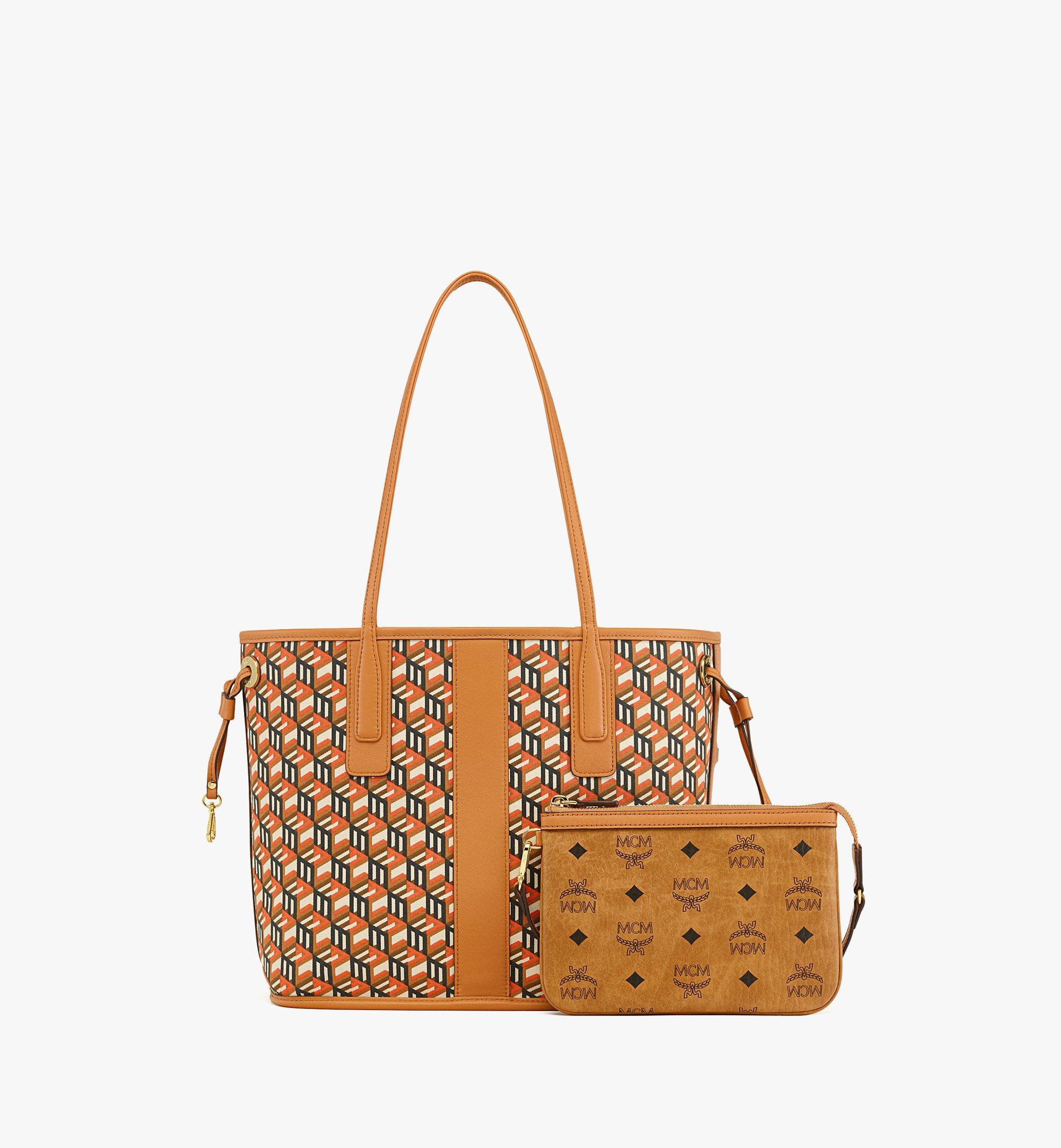 MCM Reversible Liz Shopper in Visetos Cognac MWPDSLR02CO001 Alternate View 4