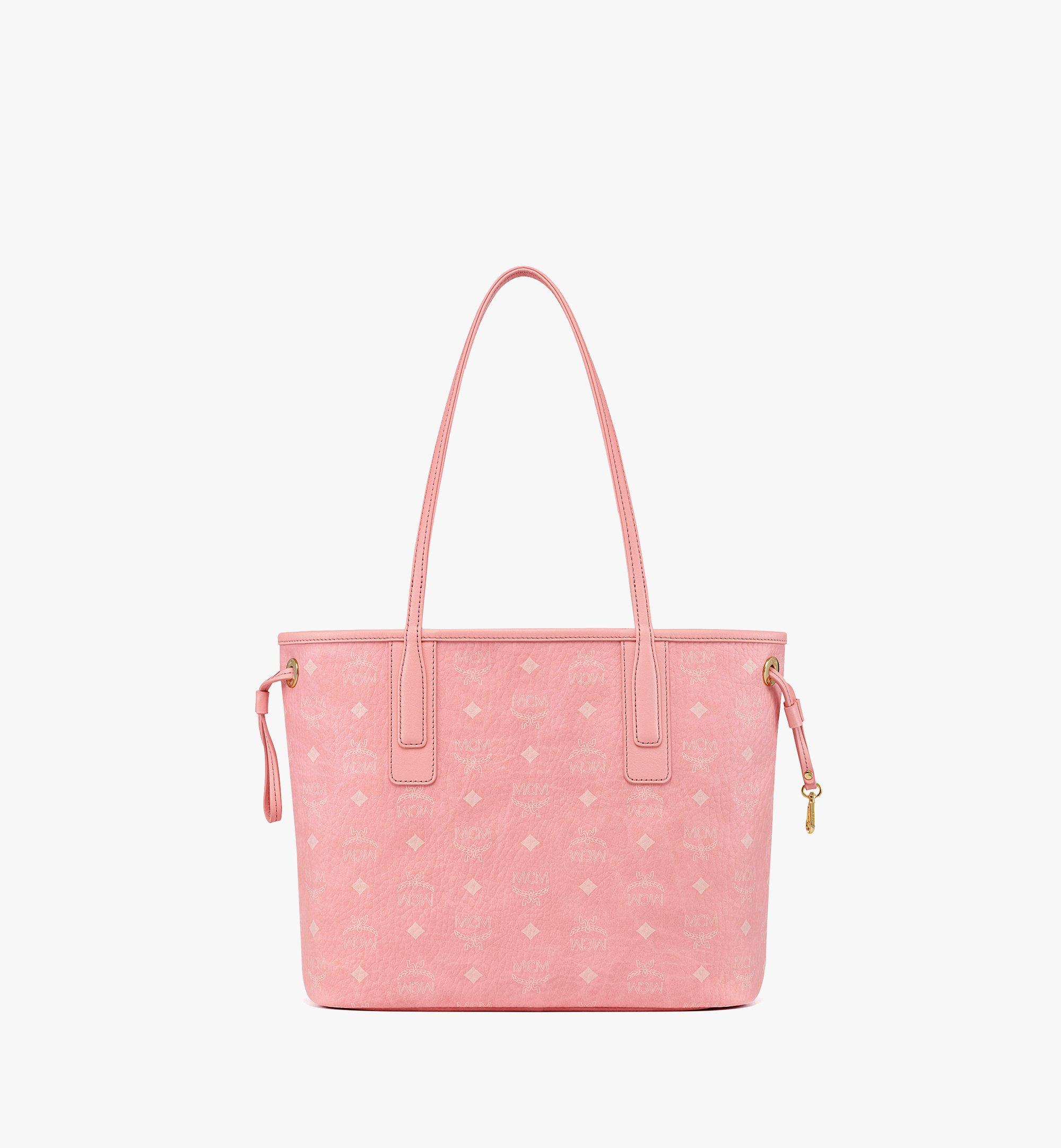 Mcm pink discount liz tote