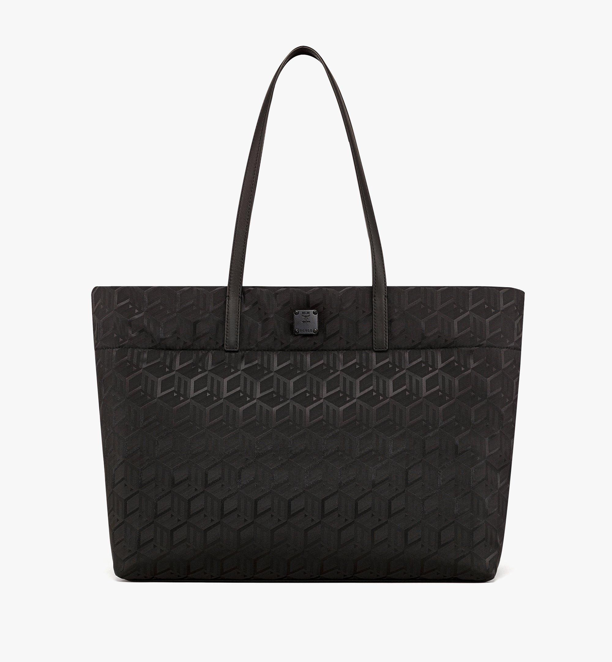 Aren Shopper in Cubic Jacquard Nylon
