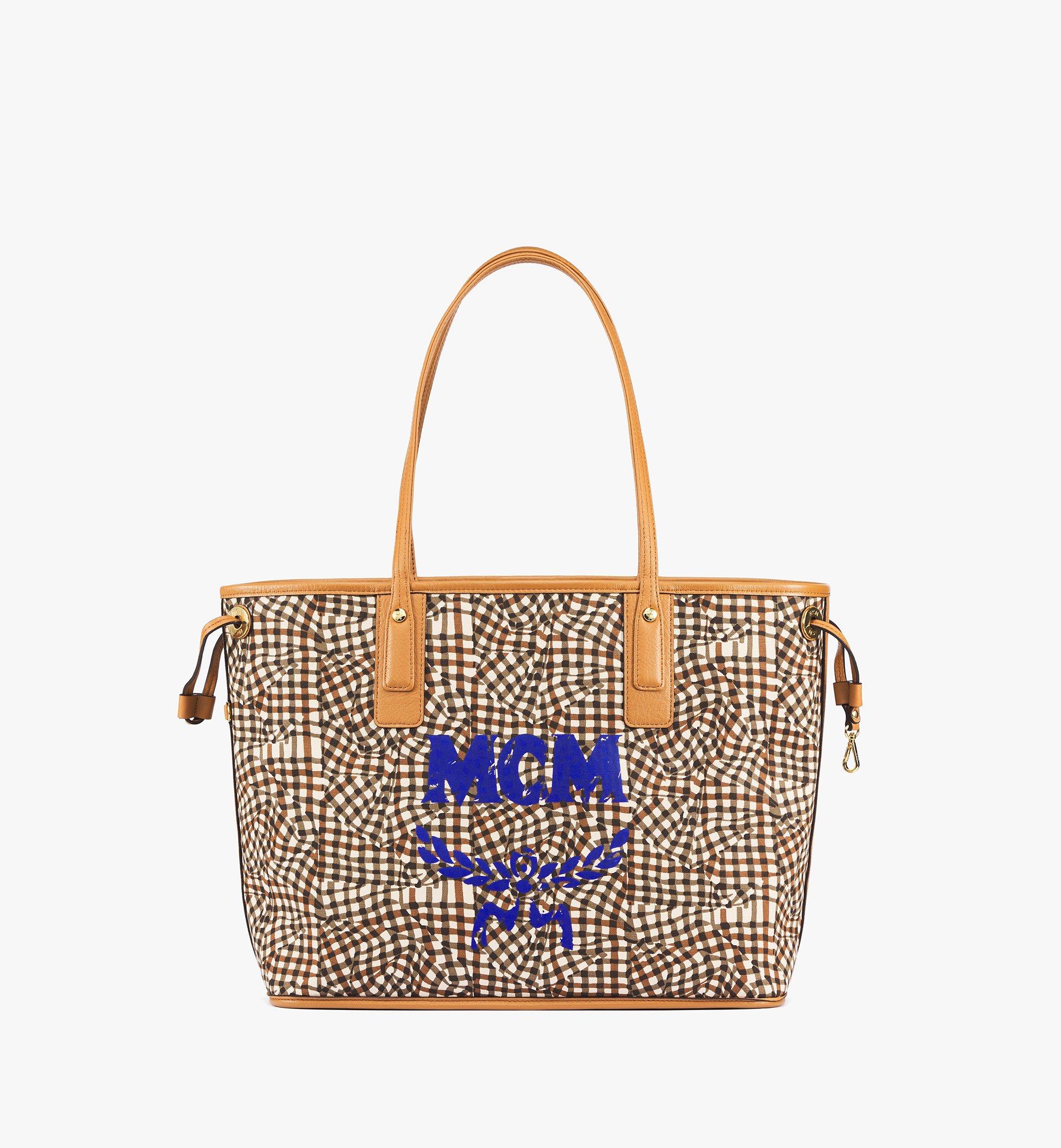 Mcm liz reversible medium tote sale sale