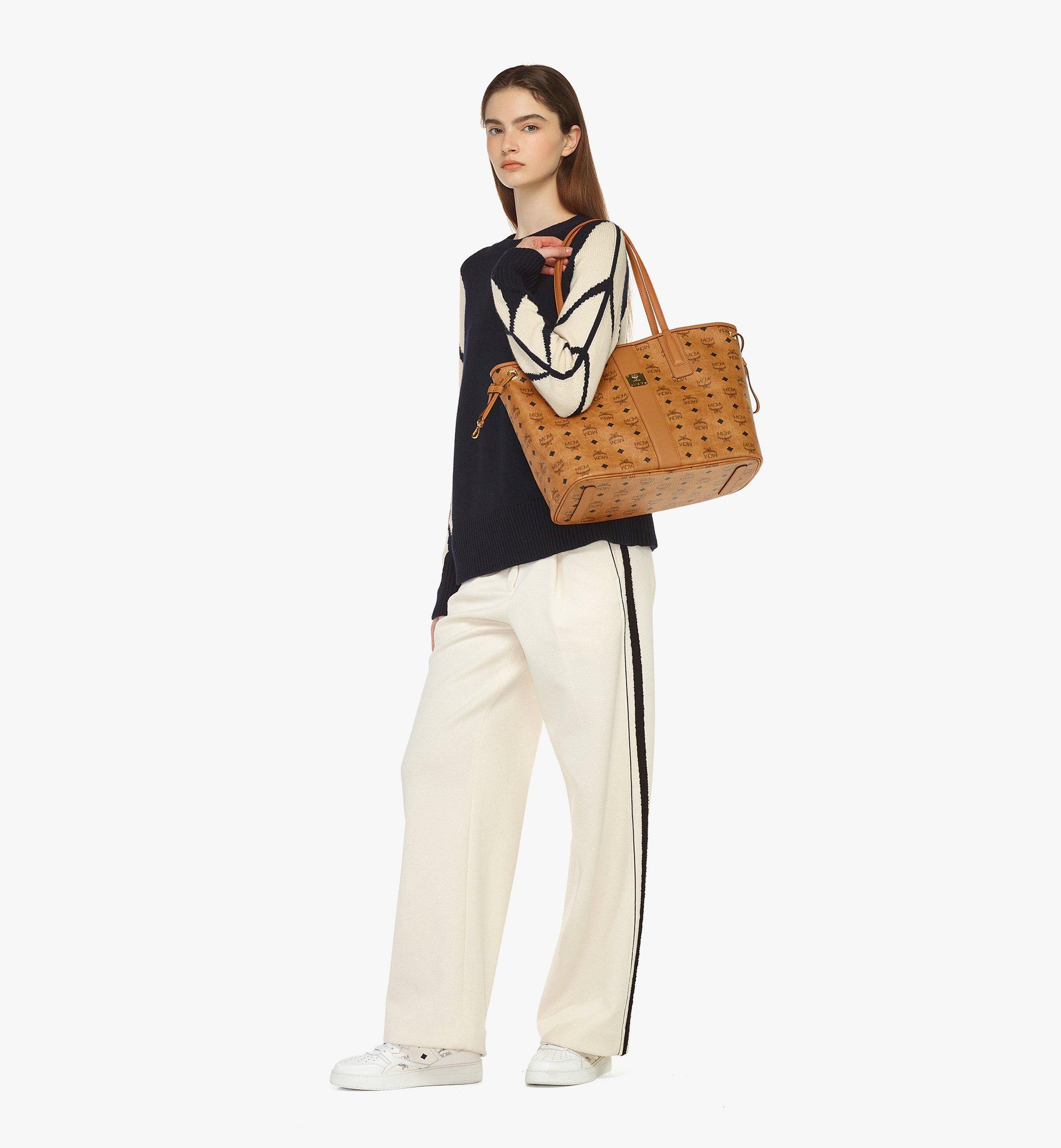 MCM Reversible Liz Shopper in Visetos Cognac MWPEALR05CO001 Alternate View 2