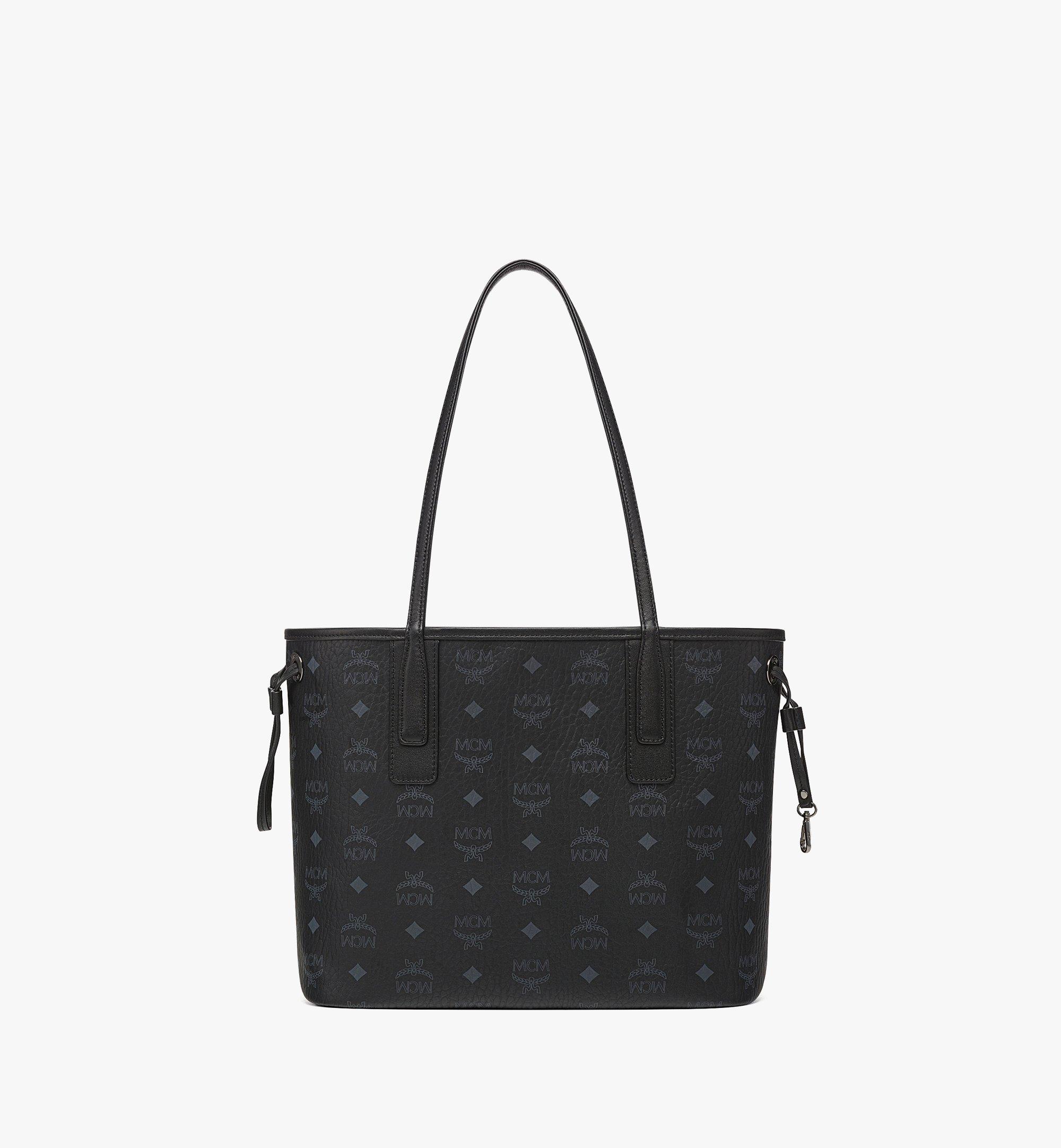 MCM Reversible Liz Shopper in Visetos Black MWPEALR06BK001 Noch mehr sehen 3
