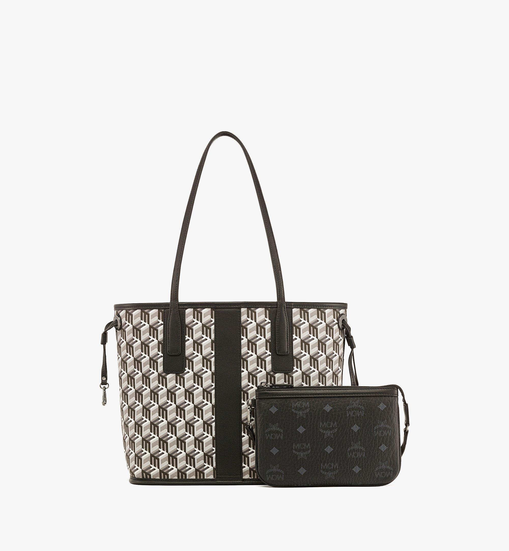 MCM Reversible Liz Shopper in Visetos Black MWPEALR06BK001 Noch mehr sehen 4
