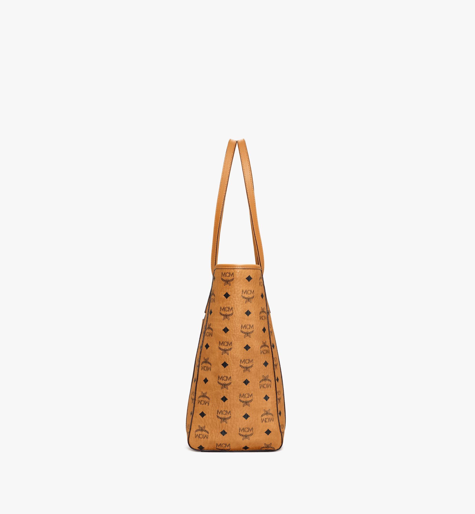 MCM Toni Shopper mit Reissverschluss in Visetos Cognac MWPEAMT05CO001 Noch mehr sehen 1