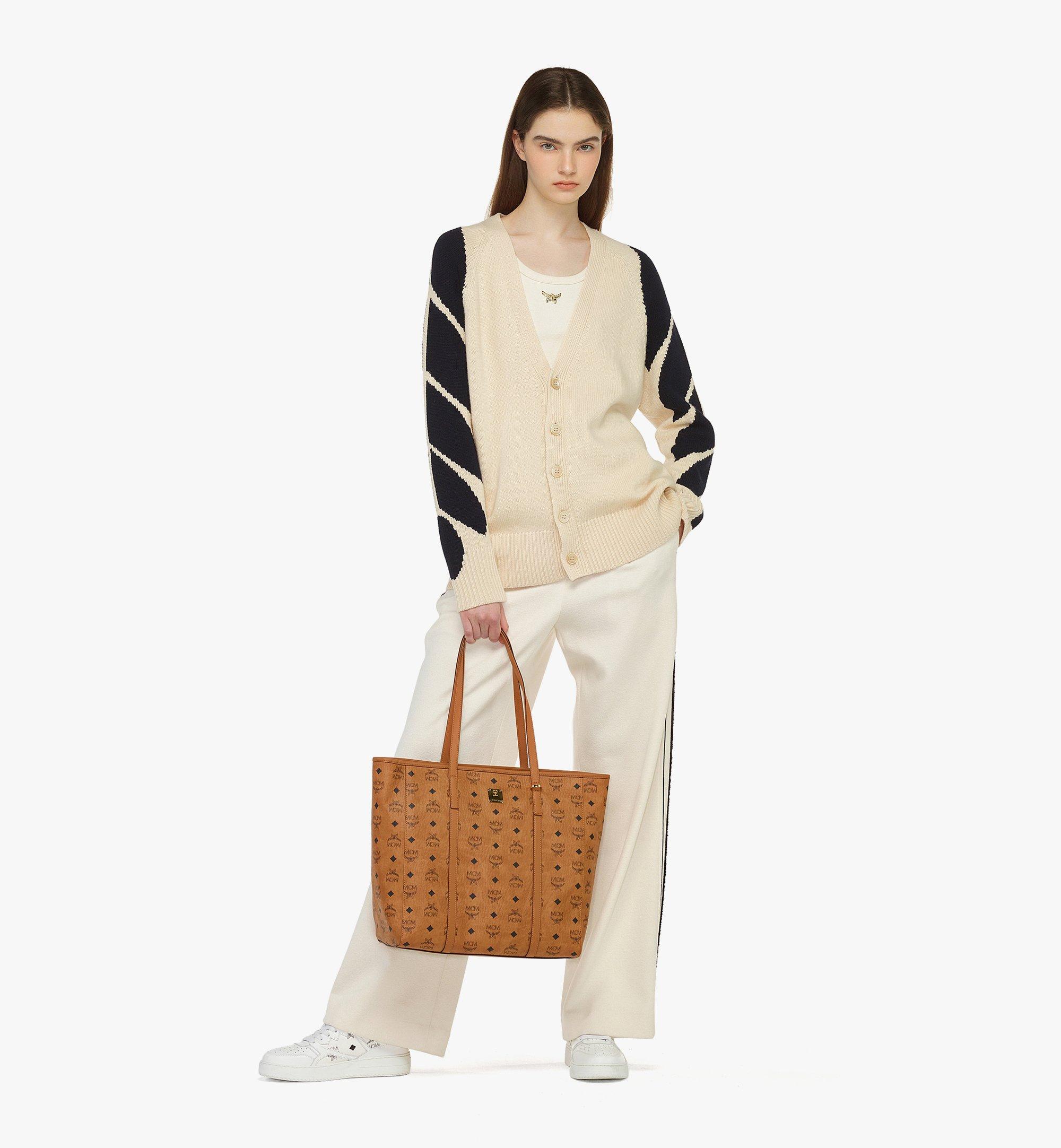 MCM Toni Shopper mit Reissverschluss in Visetos Cognac MWPEAMT05CO001 Noch mehr sehen 4