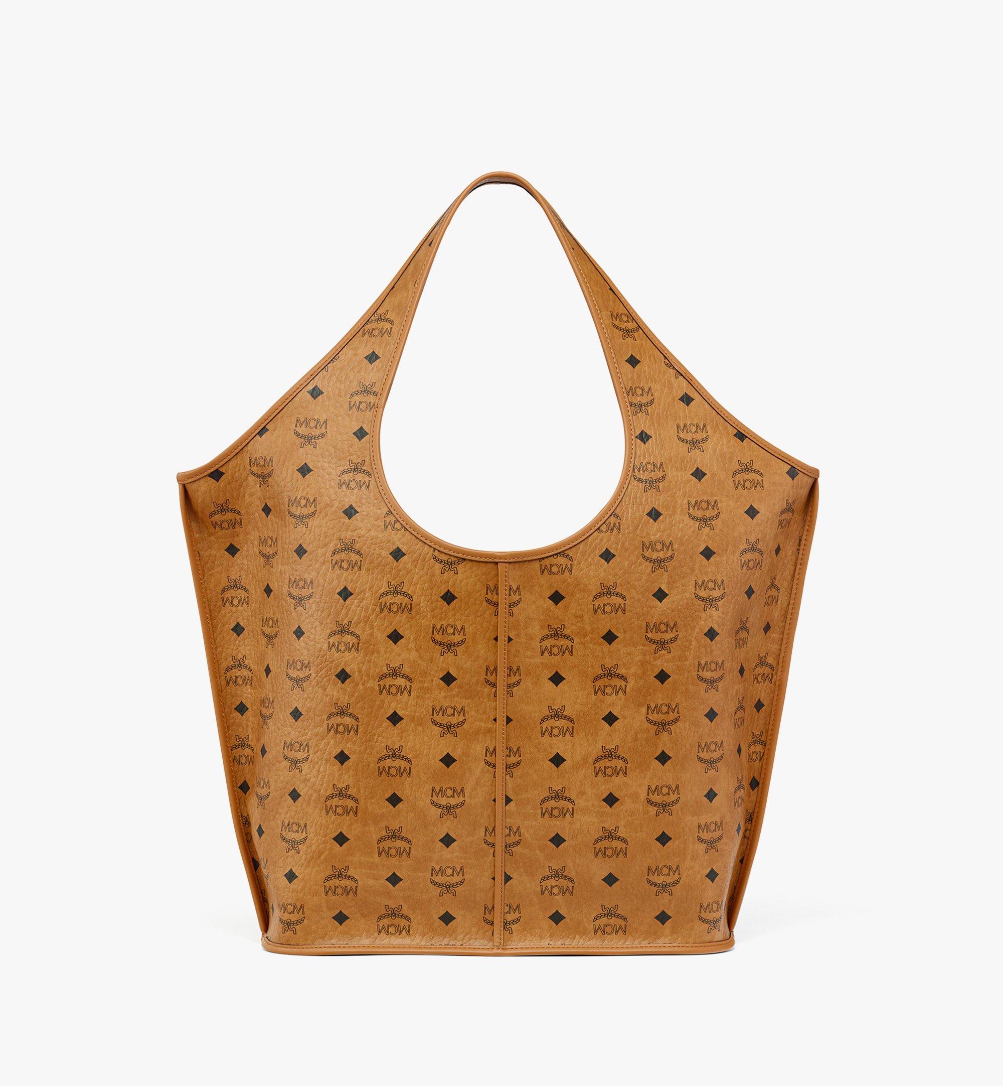 MCM Aren Mama Shopper in Visetos Cognac MWPEATA02CO001 Noch mehr sehen 3