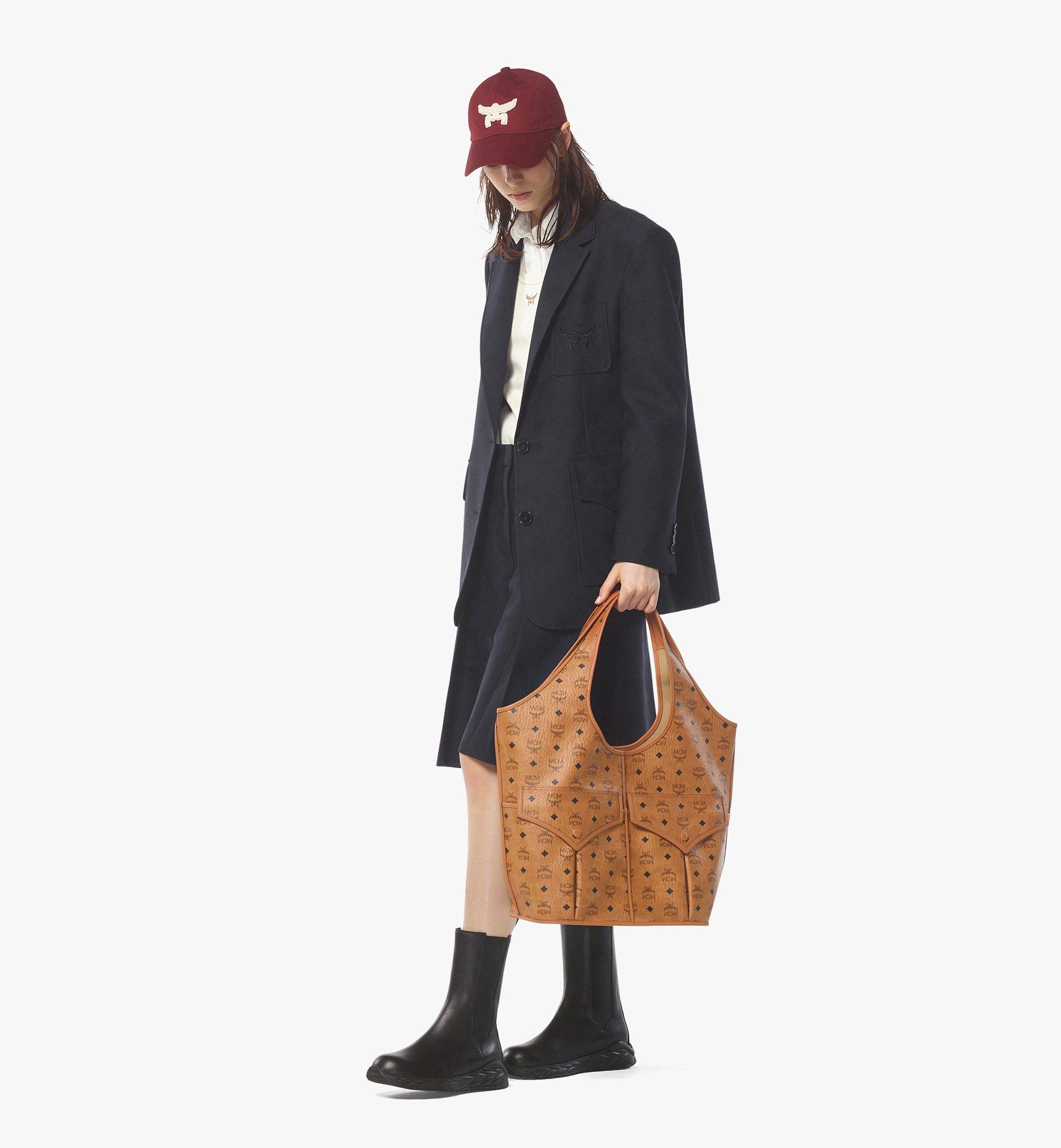 MCM Aren Mama Shopper in Visetos Cognac MWPEATA02CO001 Noch mehr sehen 2