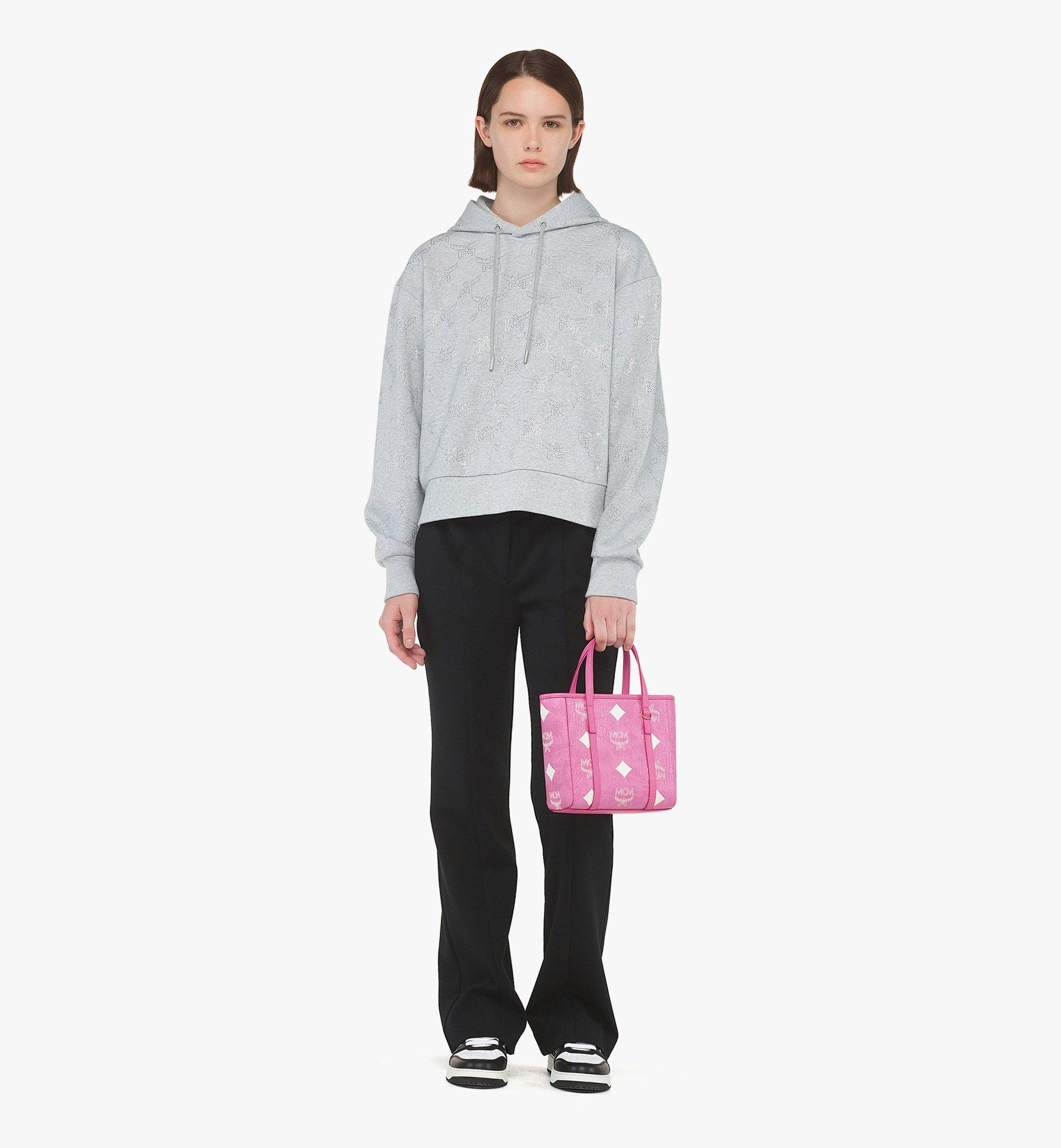 MCM Aren トップジップ ショッパーバッグ - マキシ ヴィセトス Pink MWPEATA03P9001 ほかの角度から見る 4