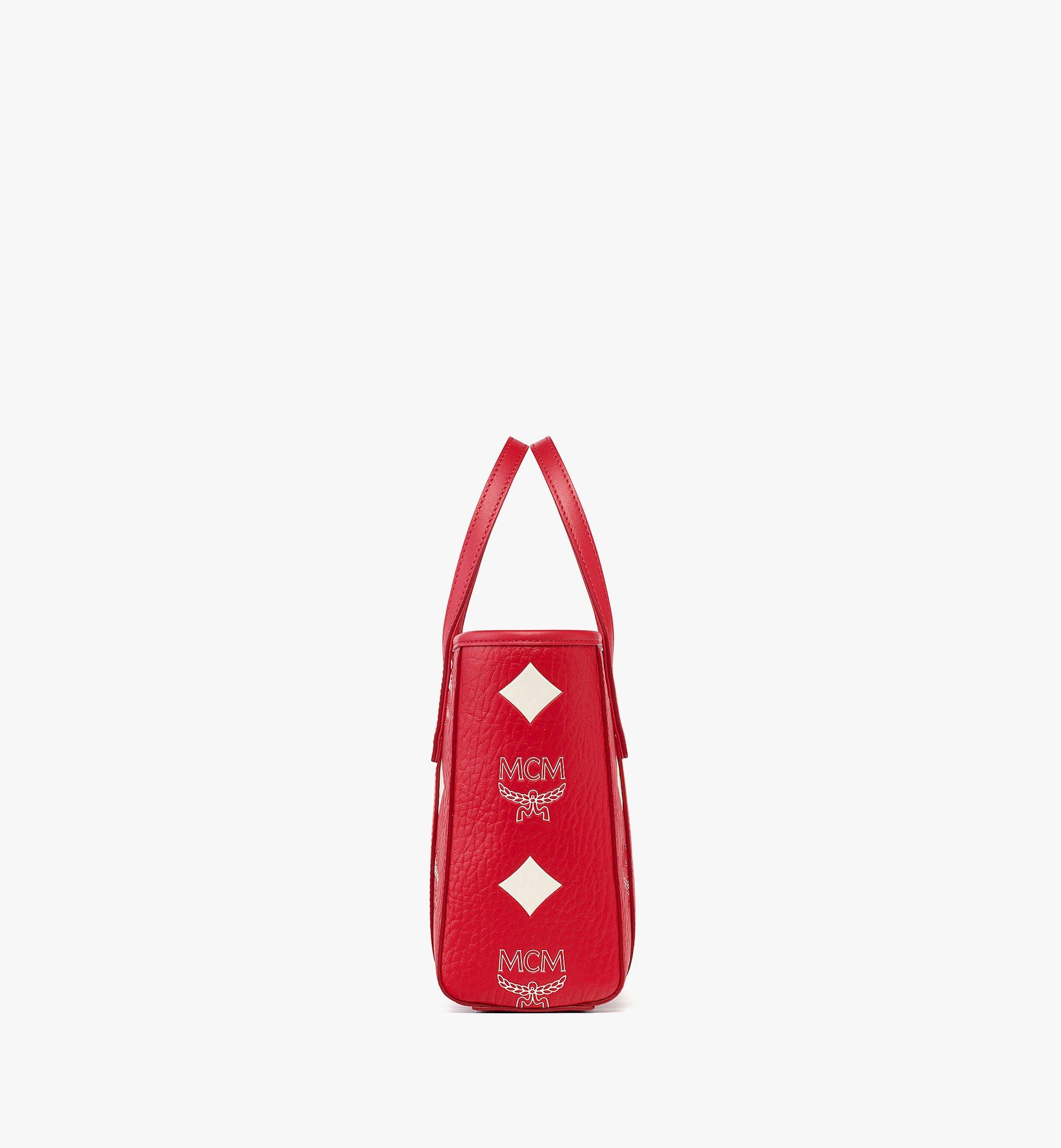 MCM Aren トップジップ ショッパーバッグ - マキシ ヴィセトス Red MWPEATA03XF001 ほかの角度から見る 1